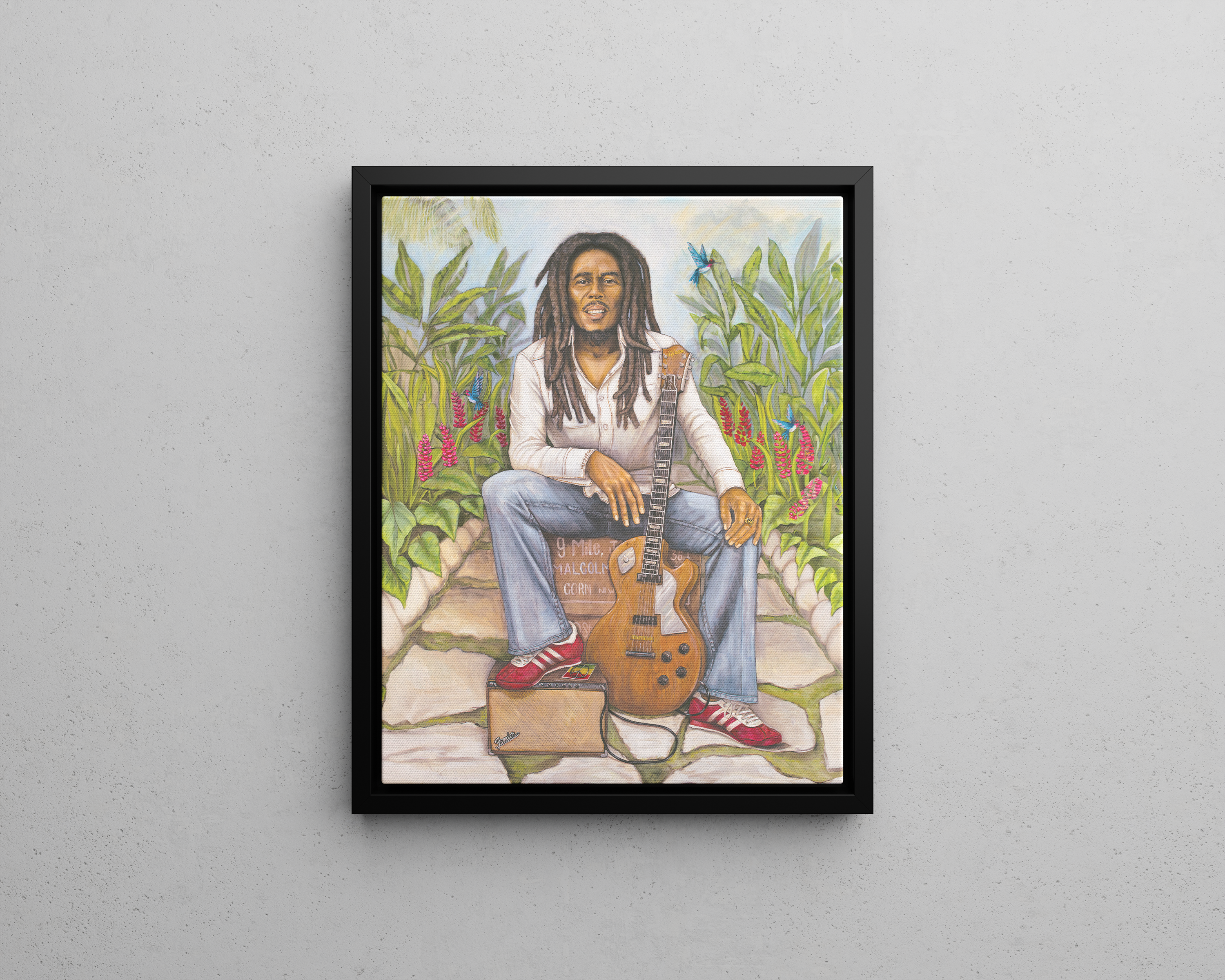 Bob Marley Canvas Print