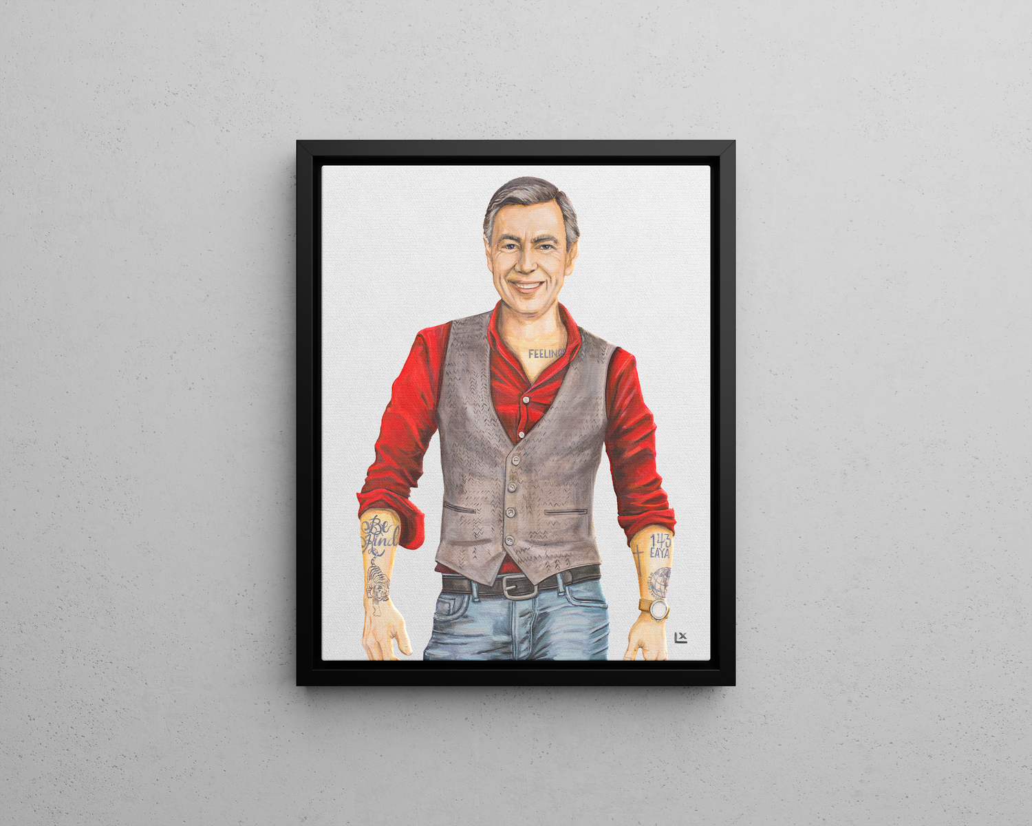Mr. Rogers Canvas Print