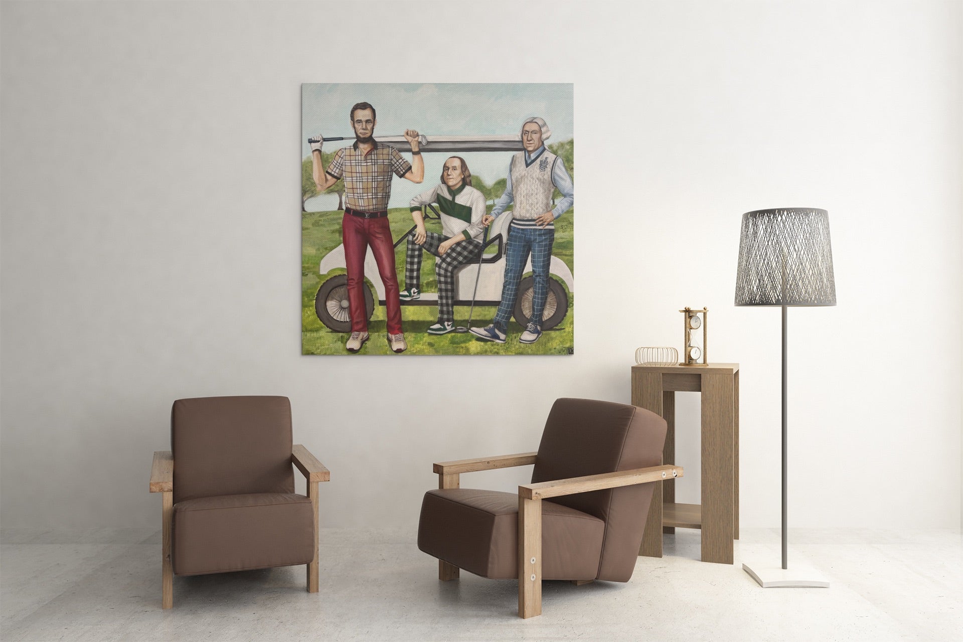 Forefathers Embellished Giclée