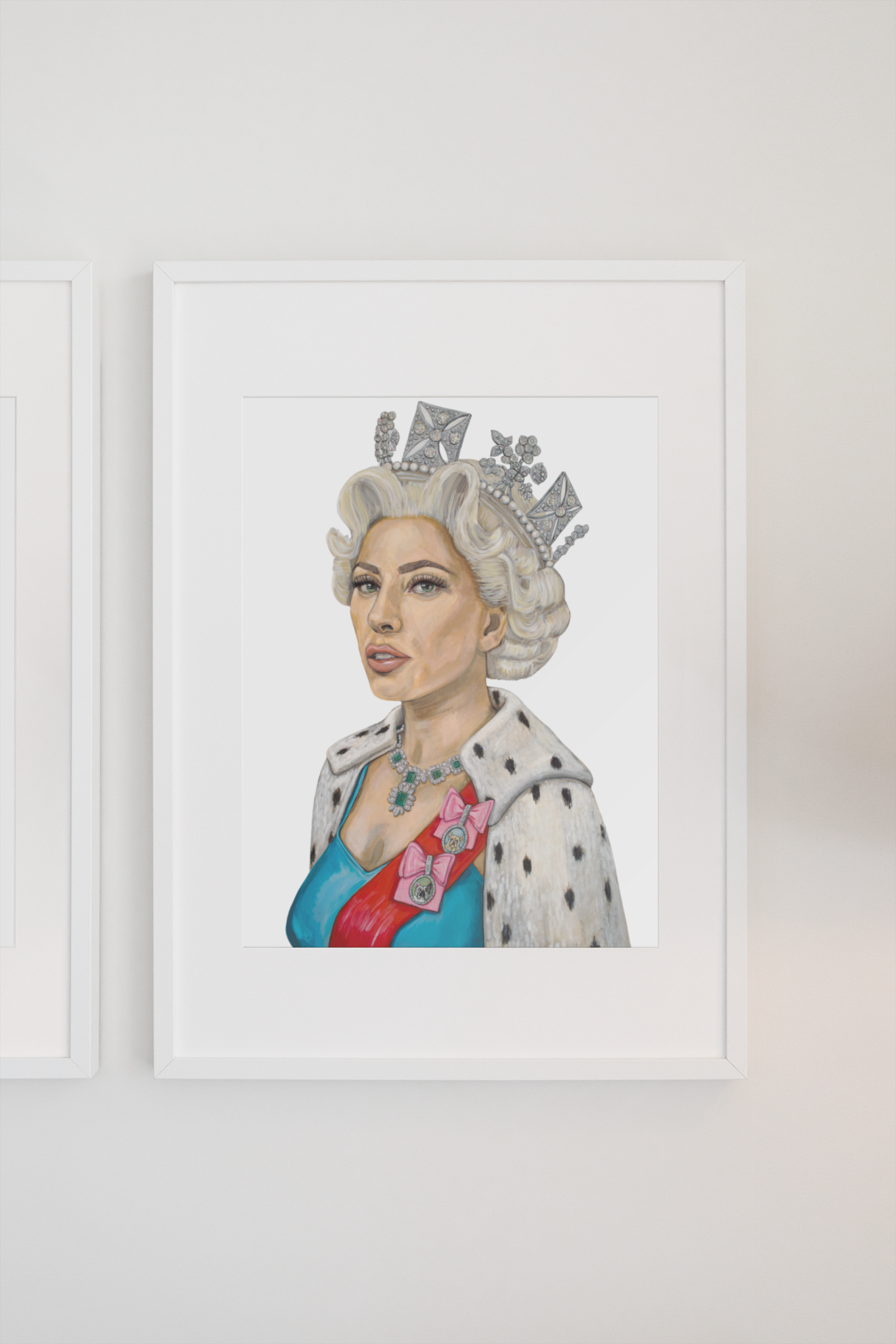 Monster Majesty Paper Print