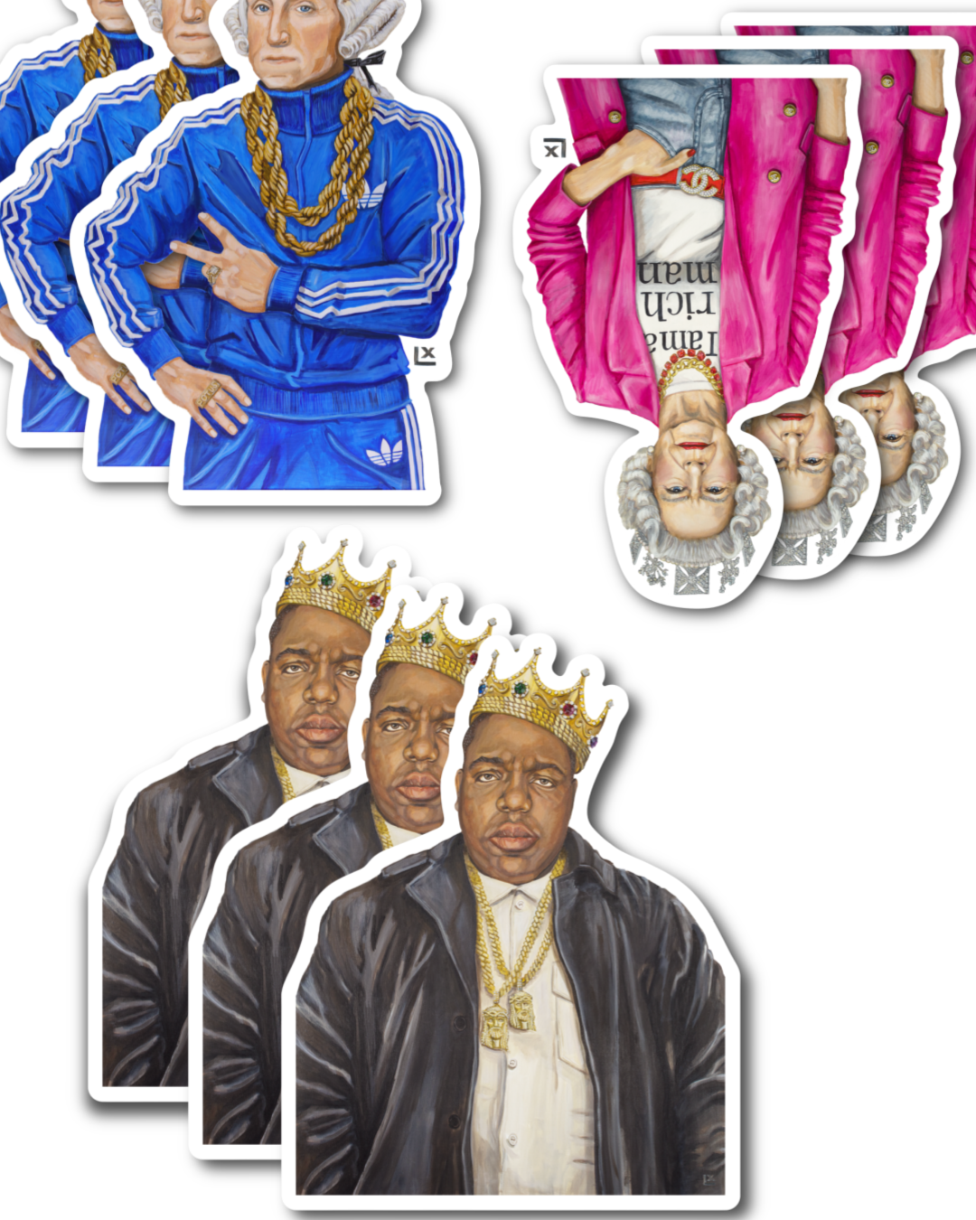 3x4" Vinyl Stickers