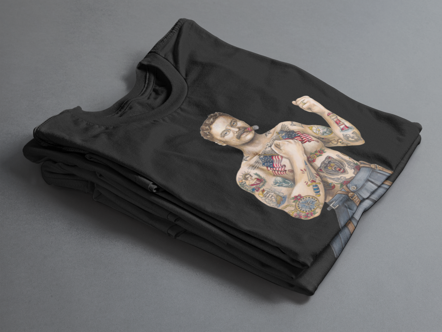Tatted Teddy T-Shirt