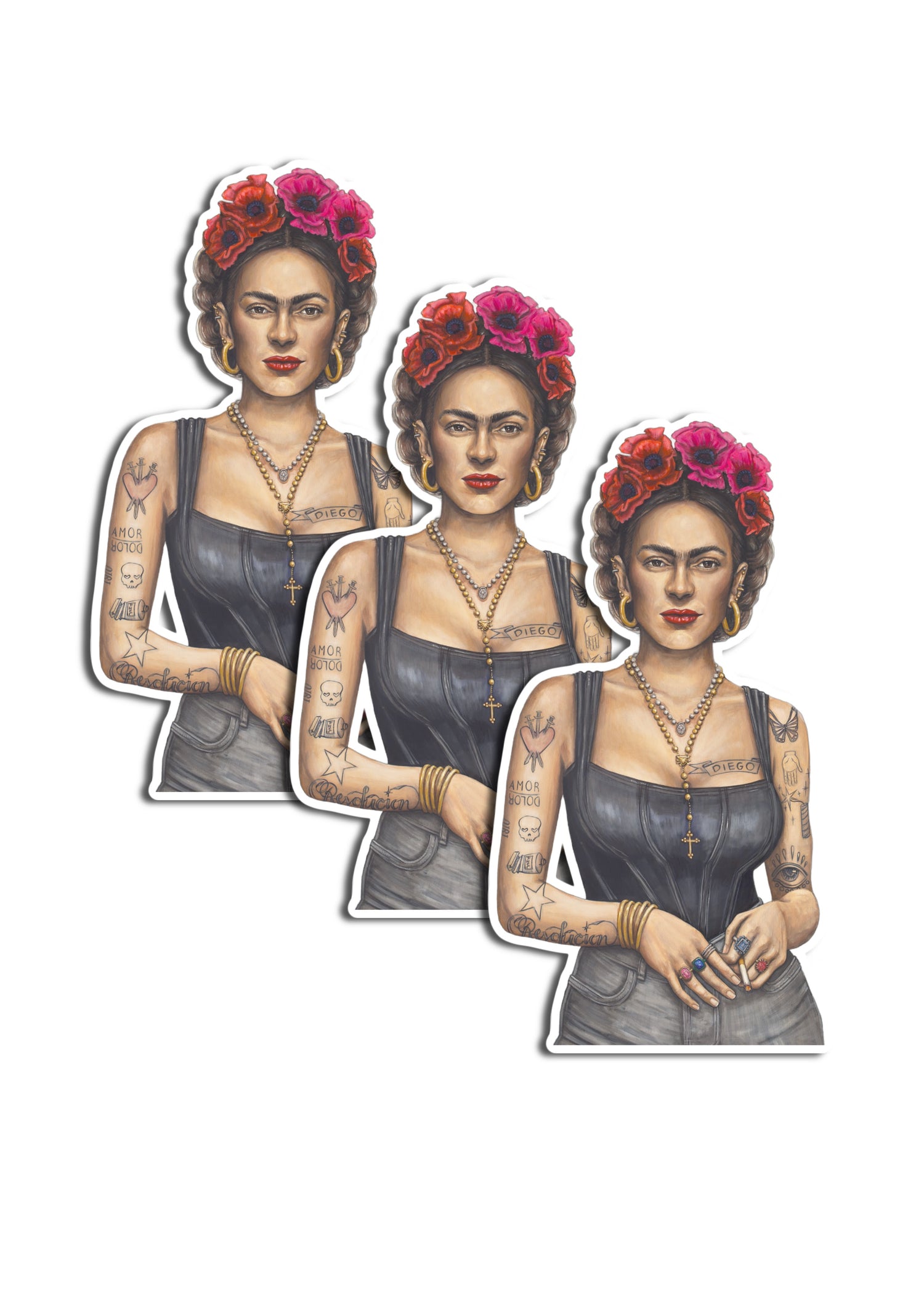 3x4" Vinyl Stickers