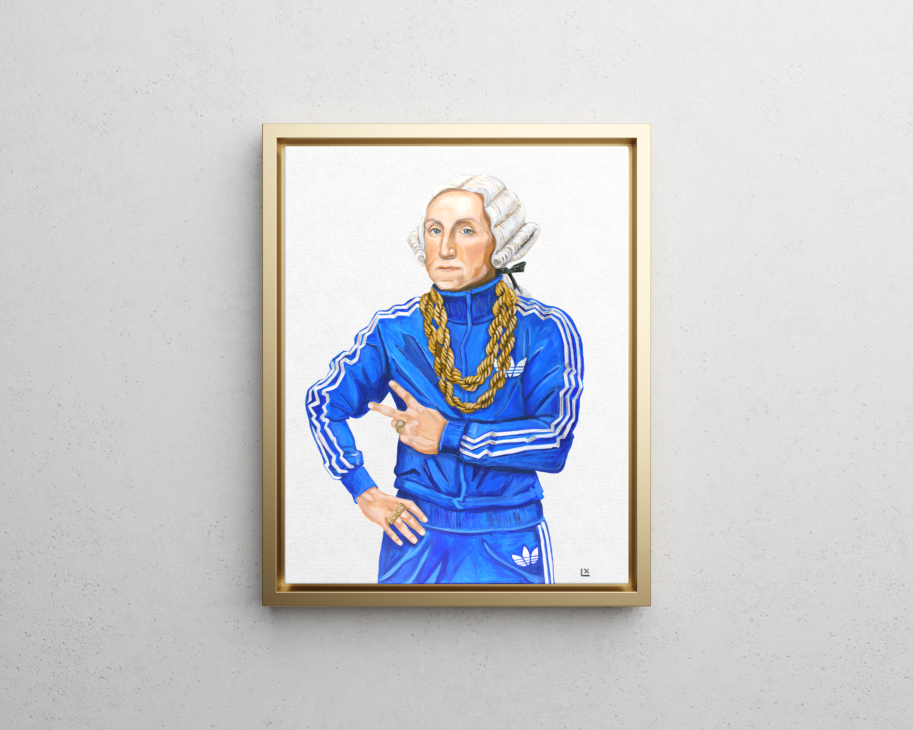 B Boi George Canvas Print