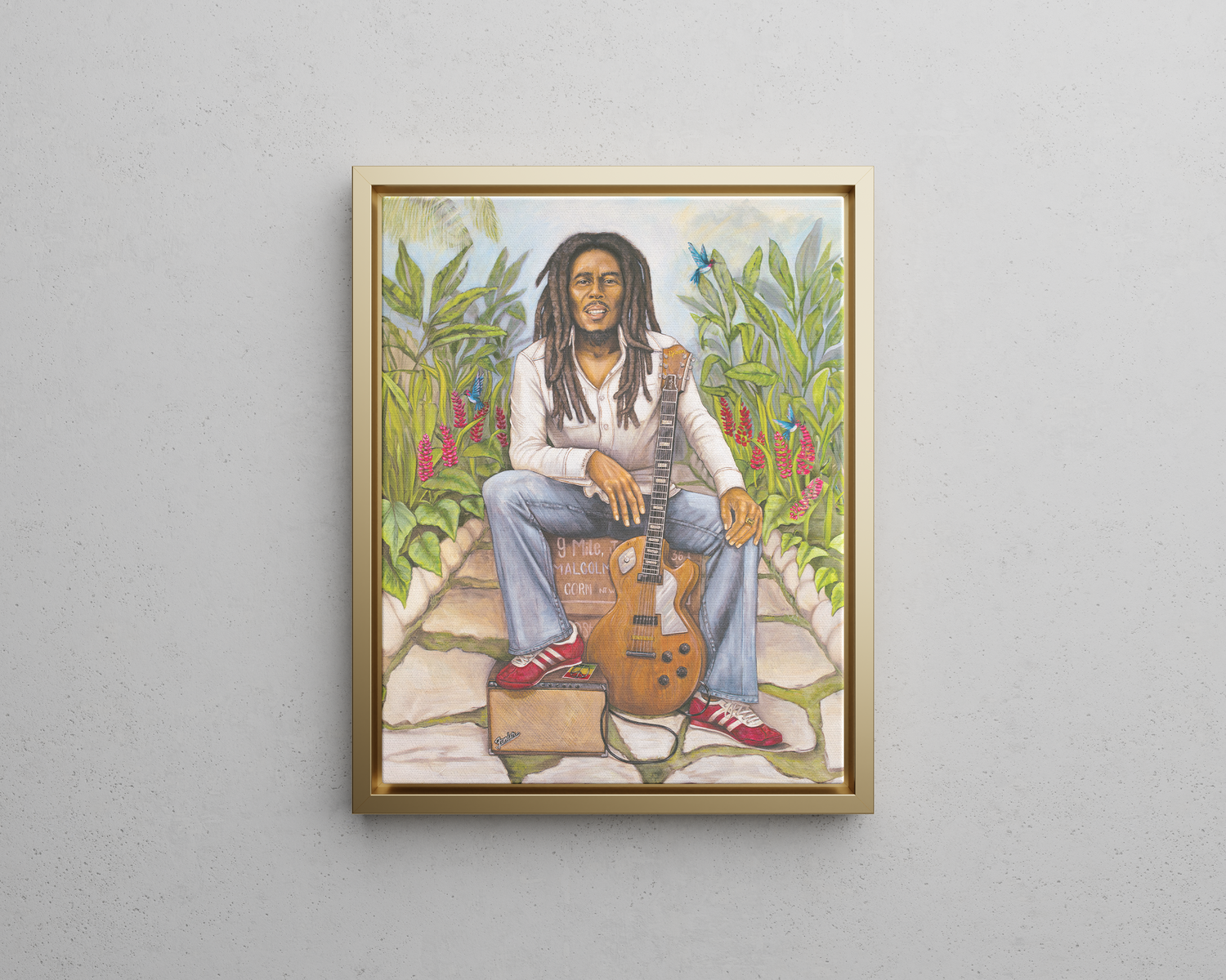 Bob Marley Canvas Print