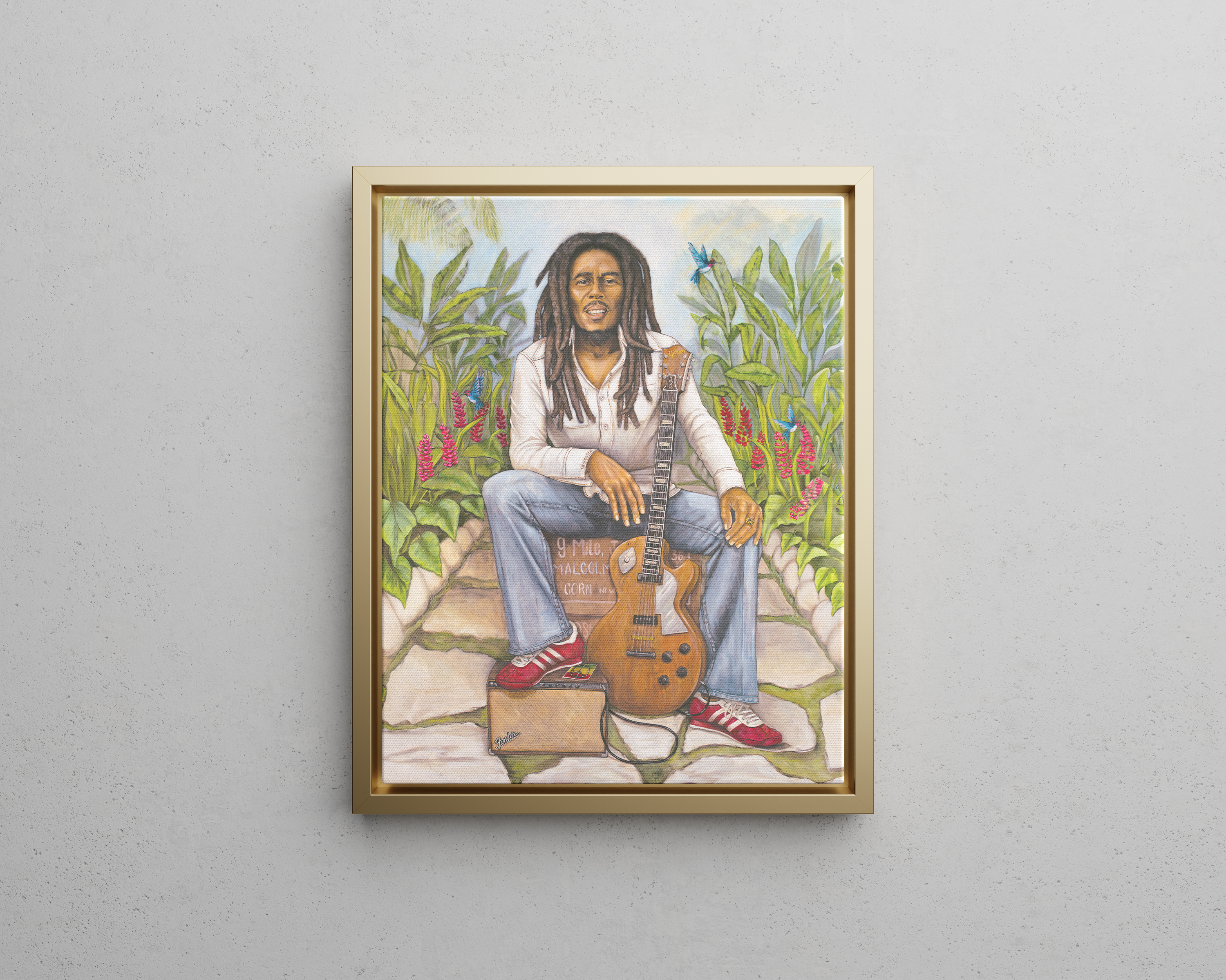 Bob Marley Canvas Print