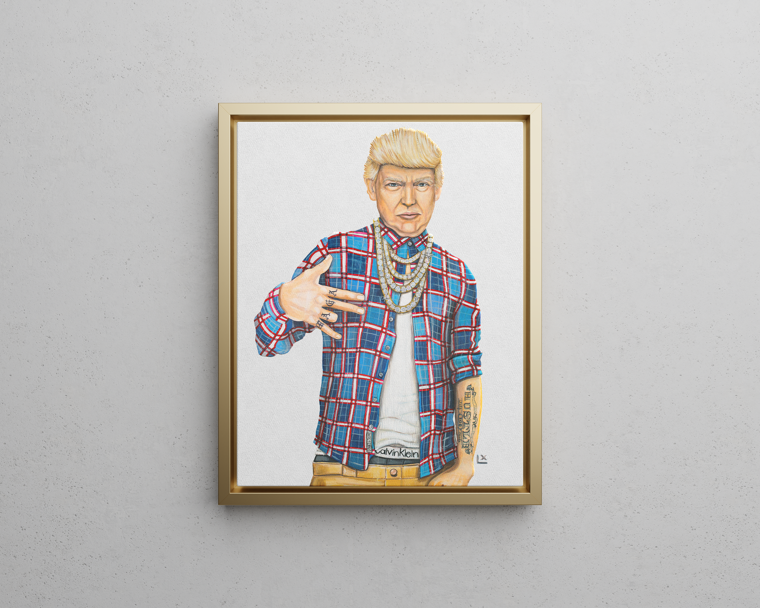 Trump Canvas Print