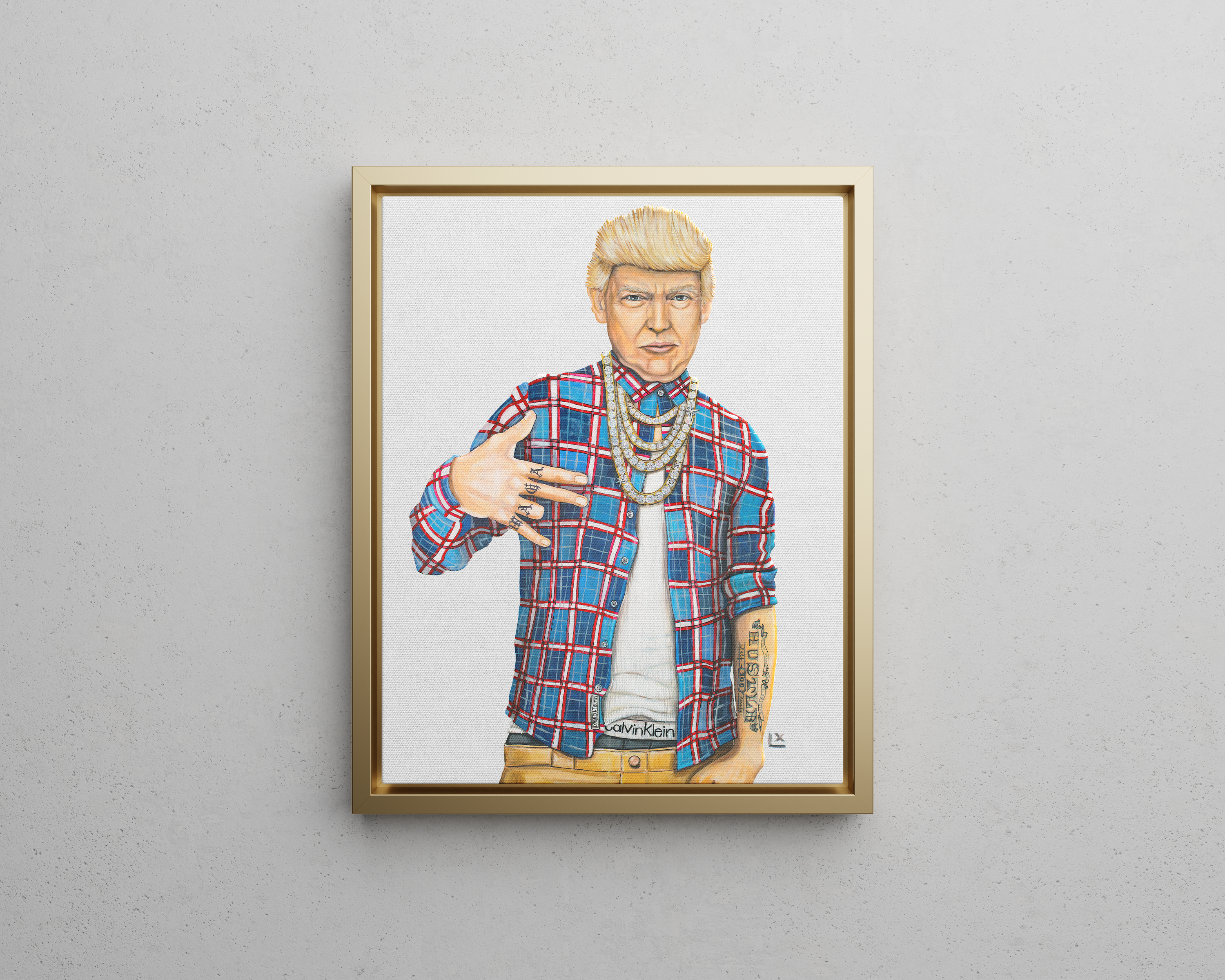 Trump Canvas Print