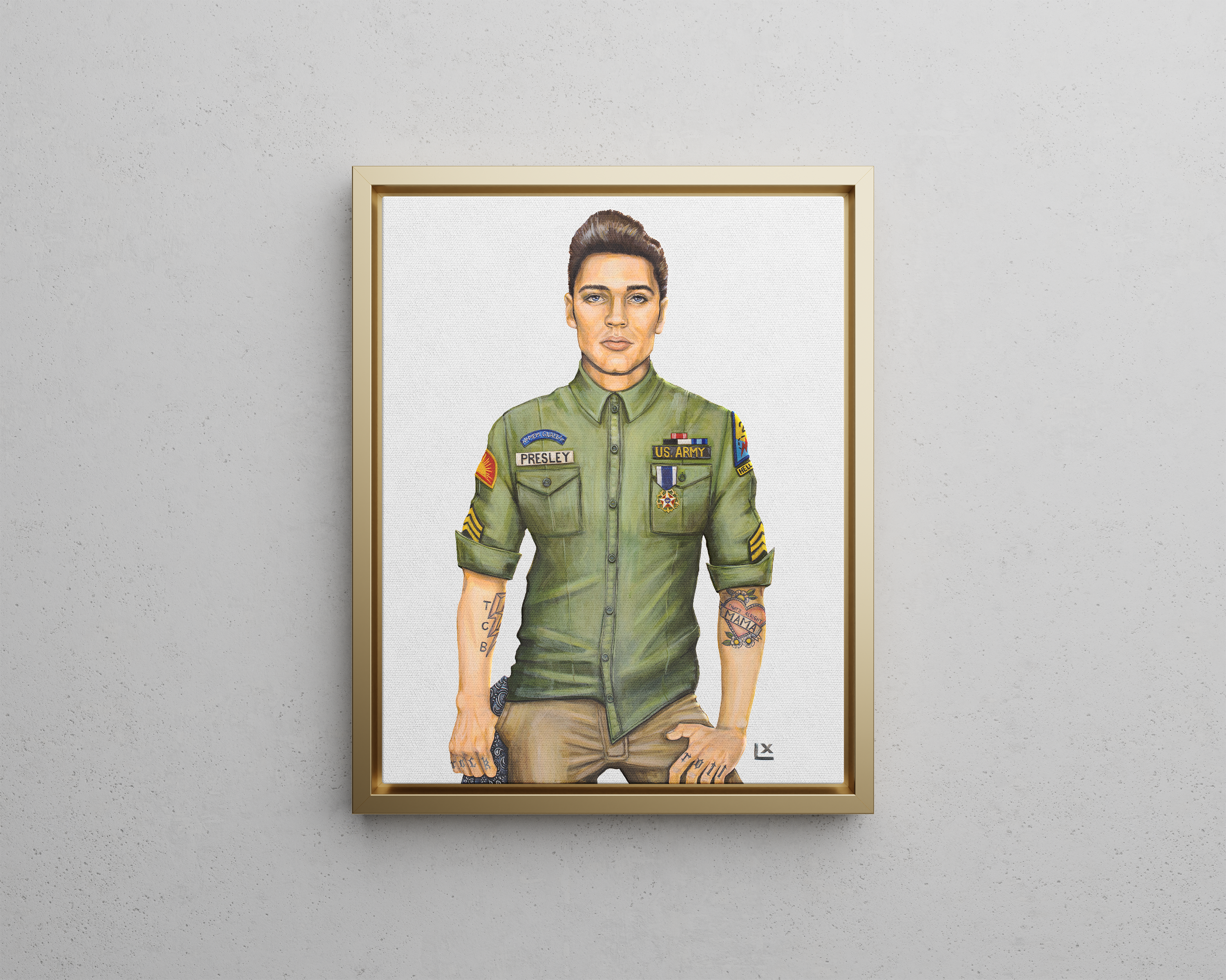 Elvis Has Returned Canvas Print