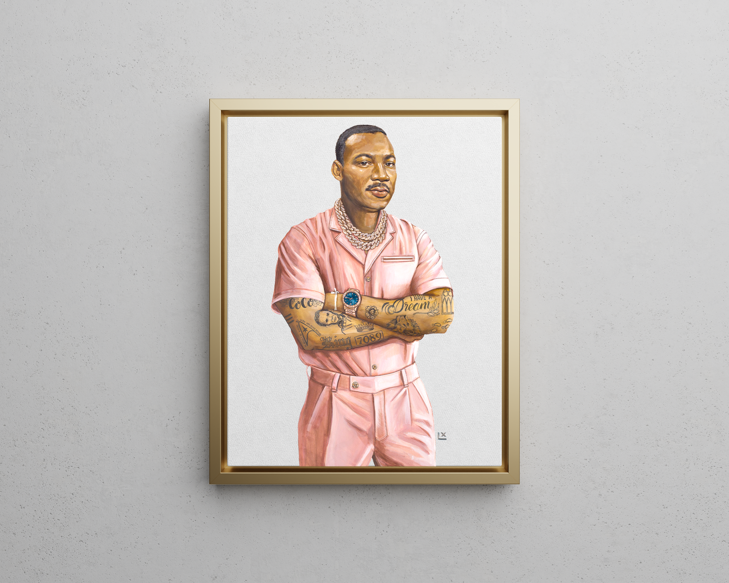 MLK Canvas Print