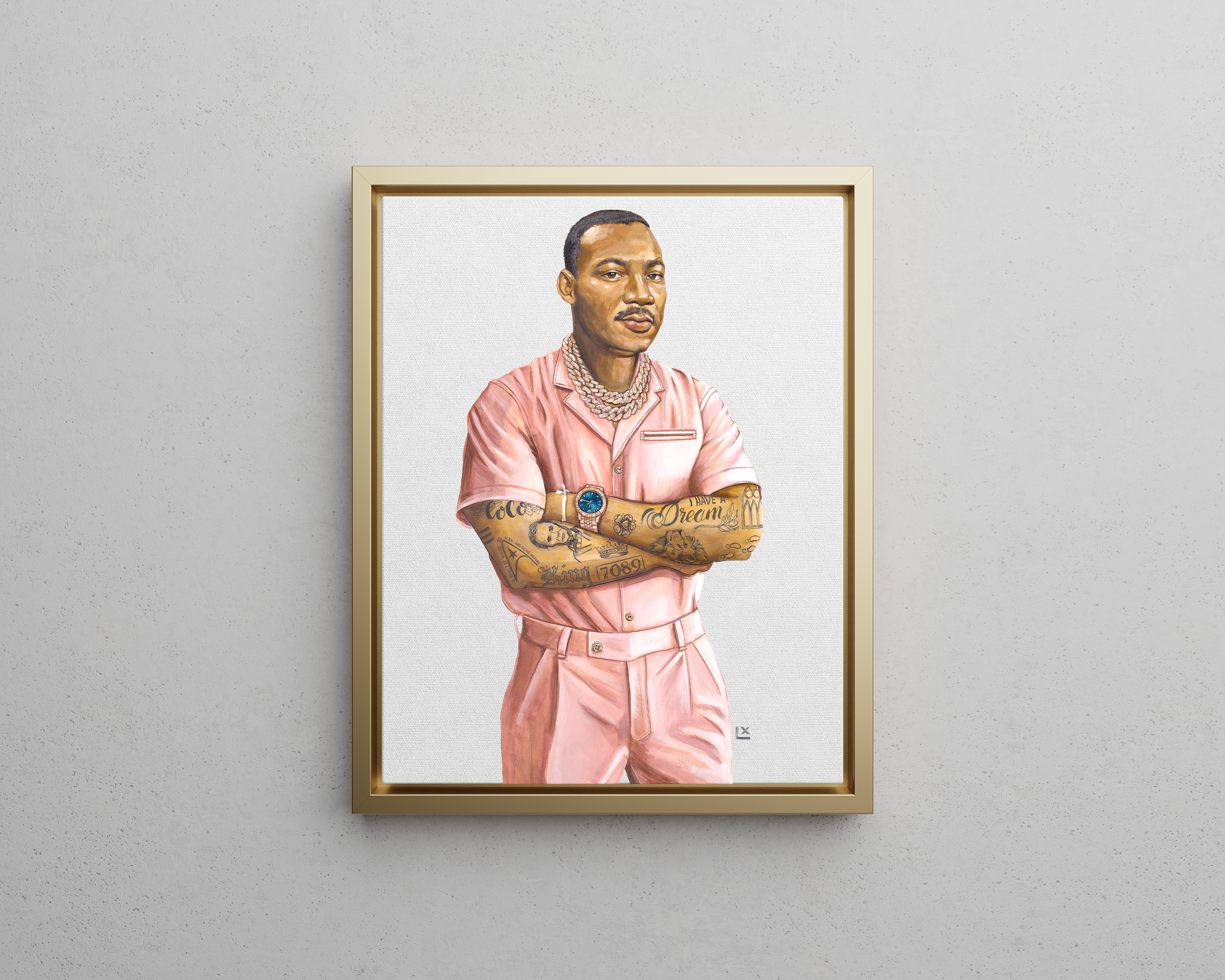 MLK Canvas Print