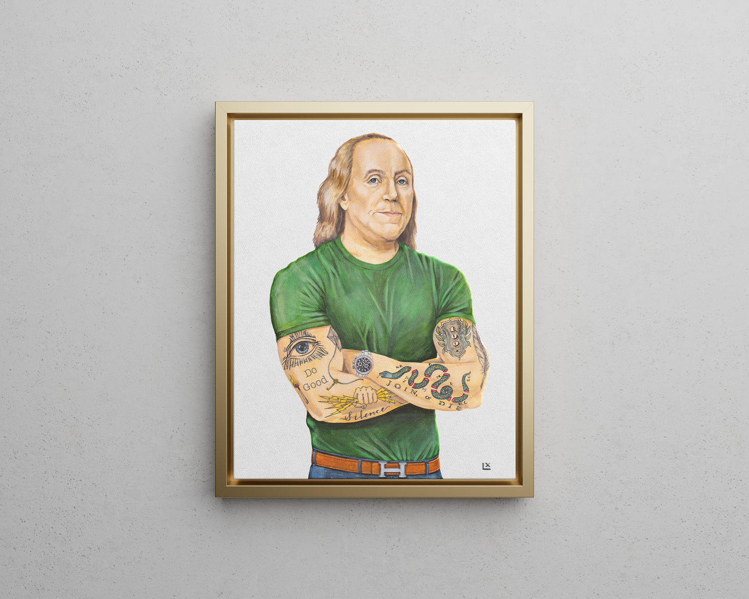 Buff Ben Canvas Print