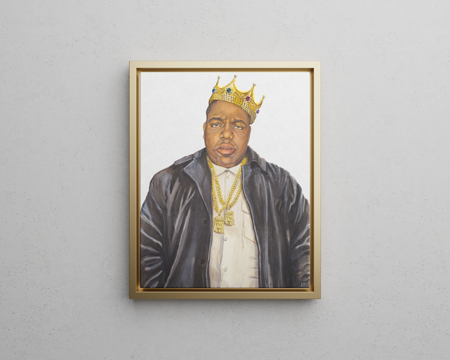 Biggie Canvas Print
