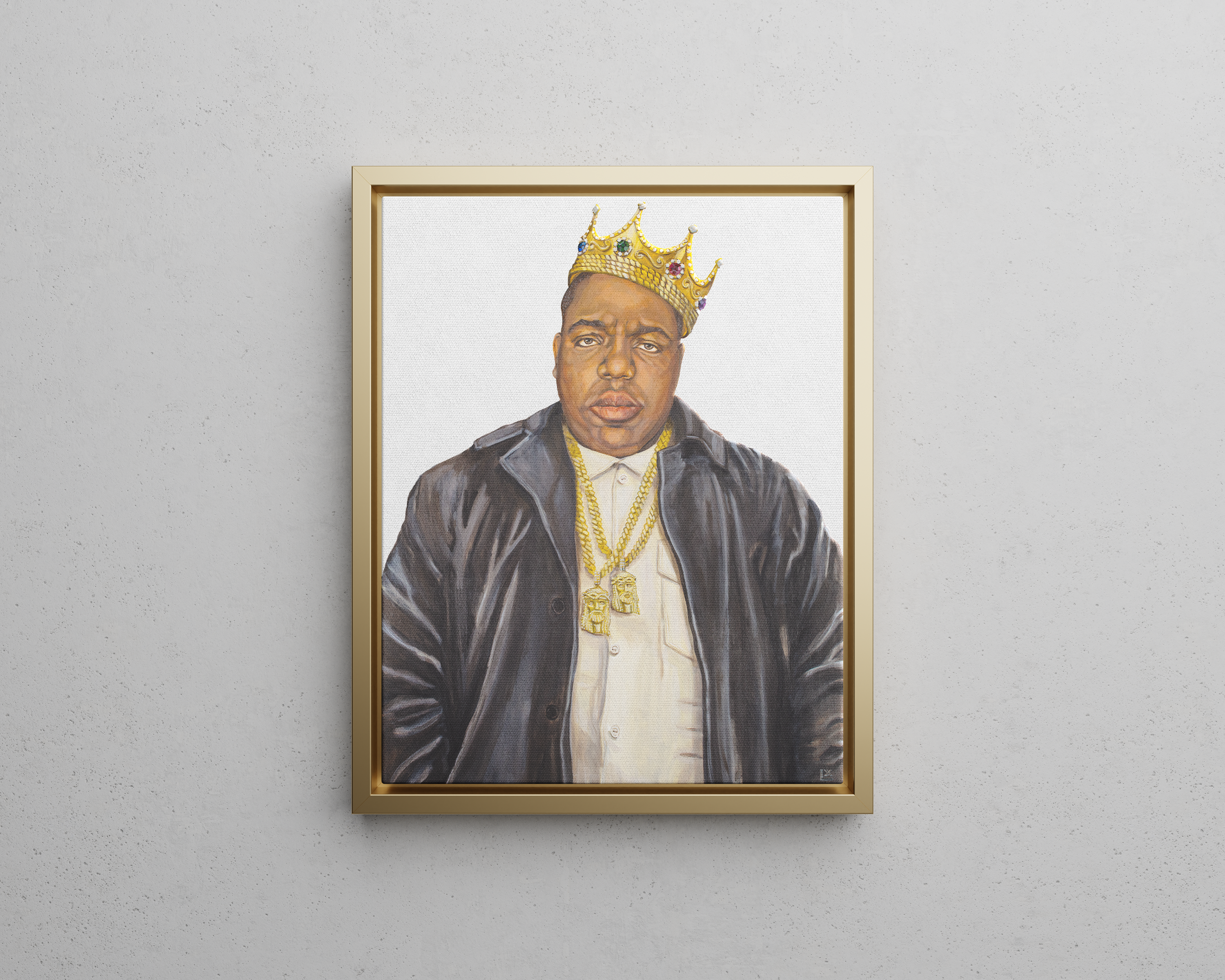 Biggie Canvas Print