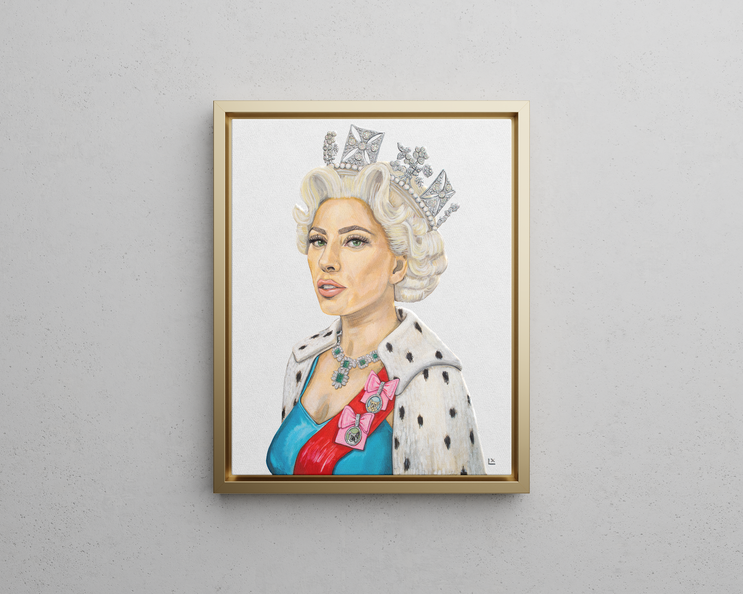 Monster Majesty Canvas Print