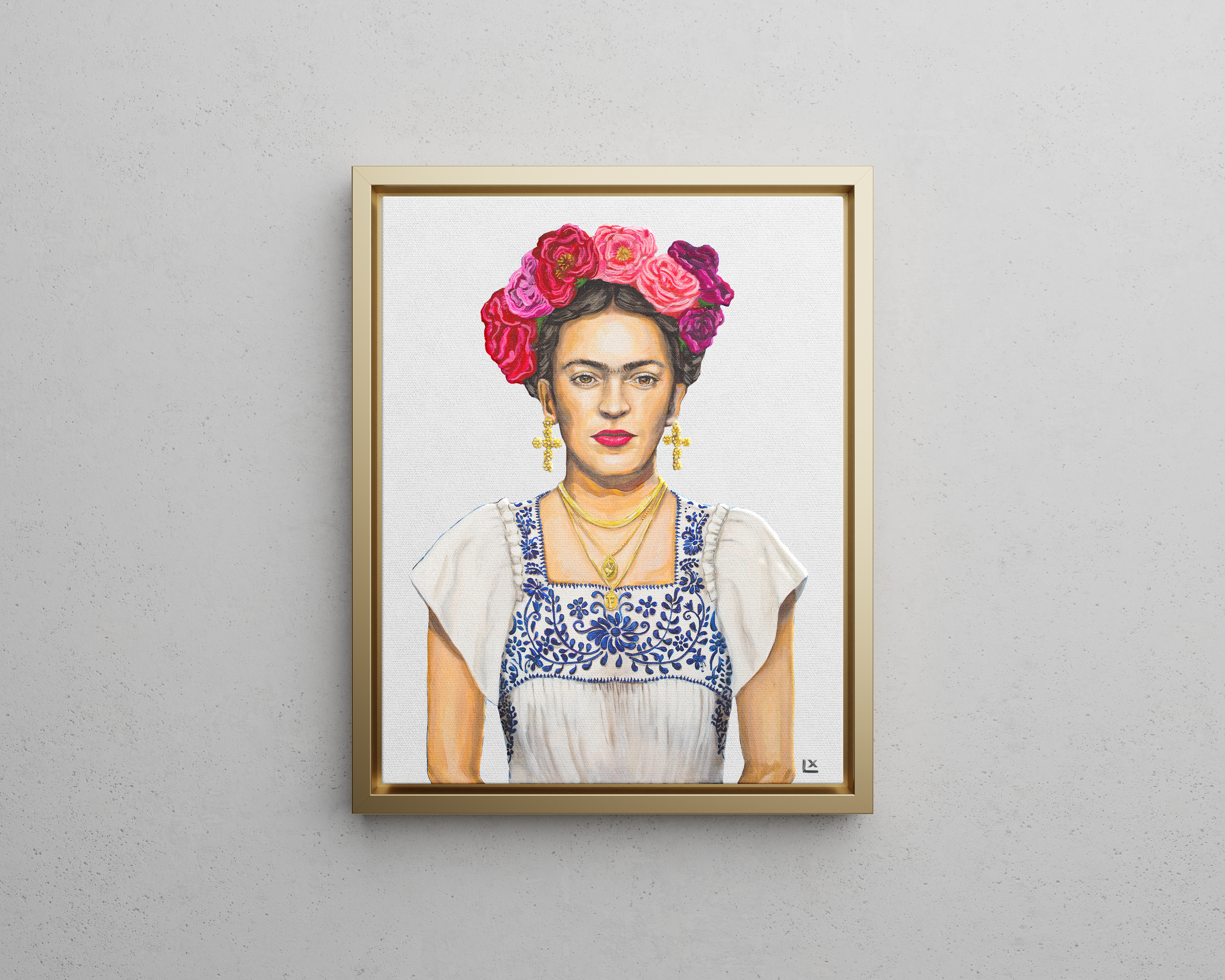 Otomi Frida Canvas Print