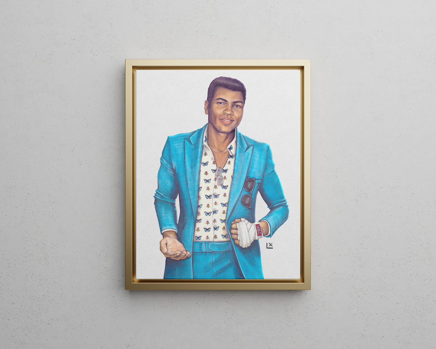 Punches & Prayers Canvas Print