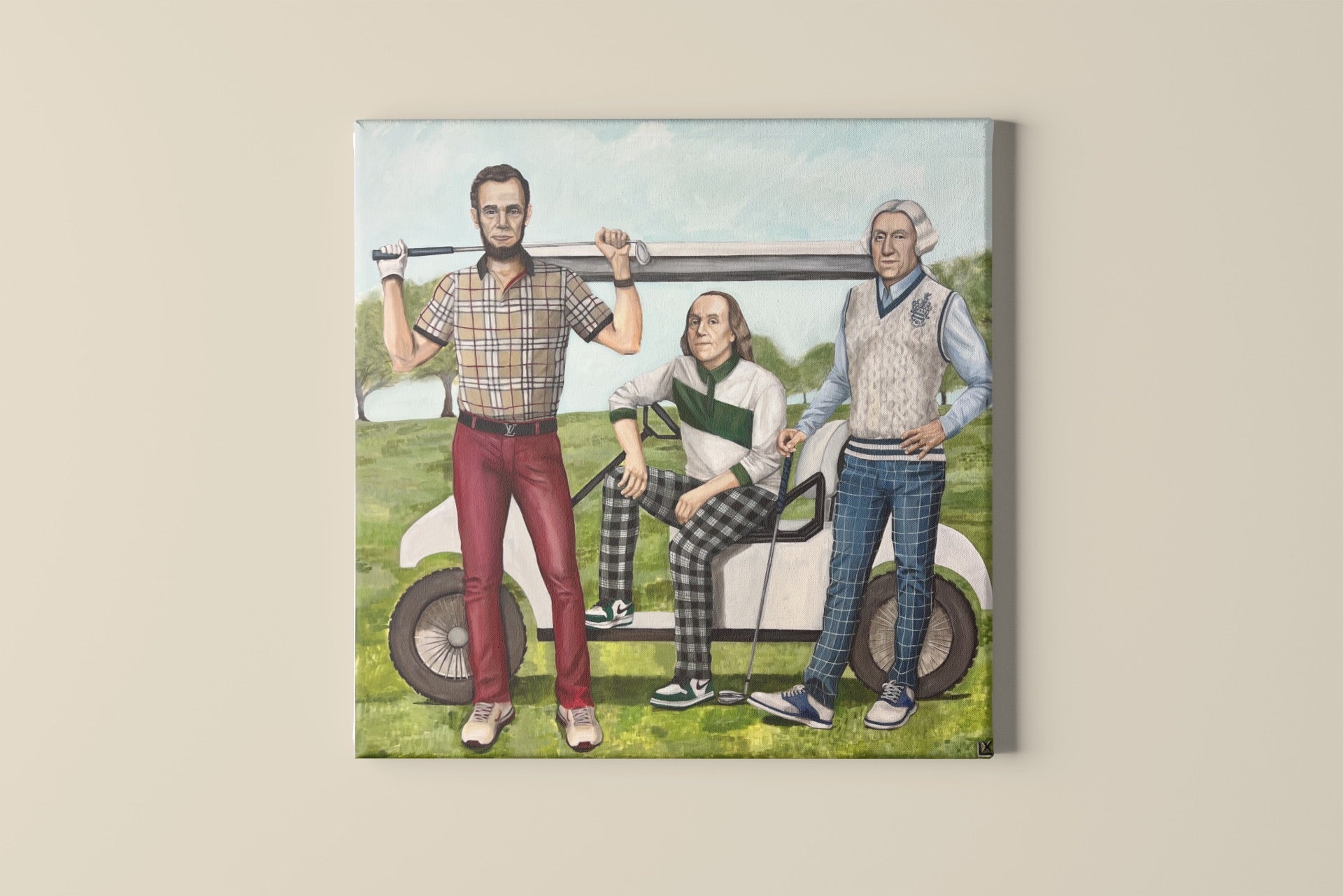 Forefathers Embellished Giclée