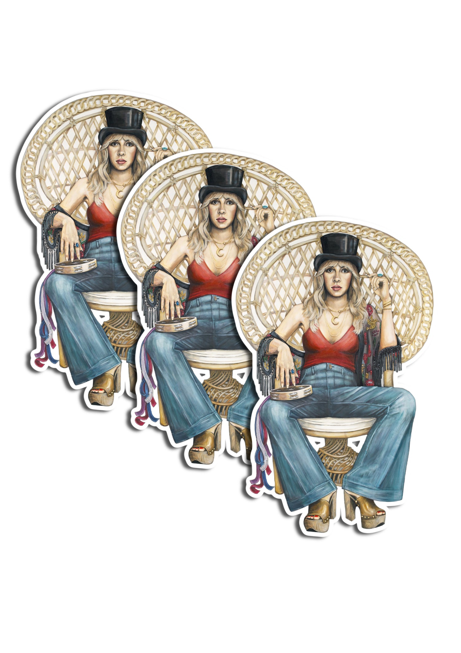 3x4" Vinyl Stickers