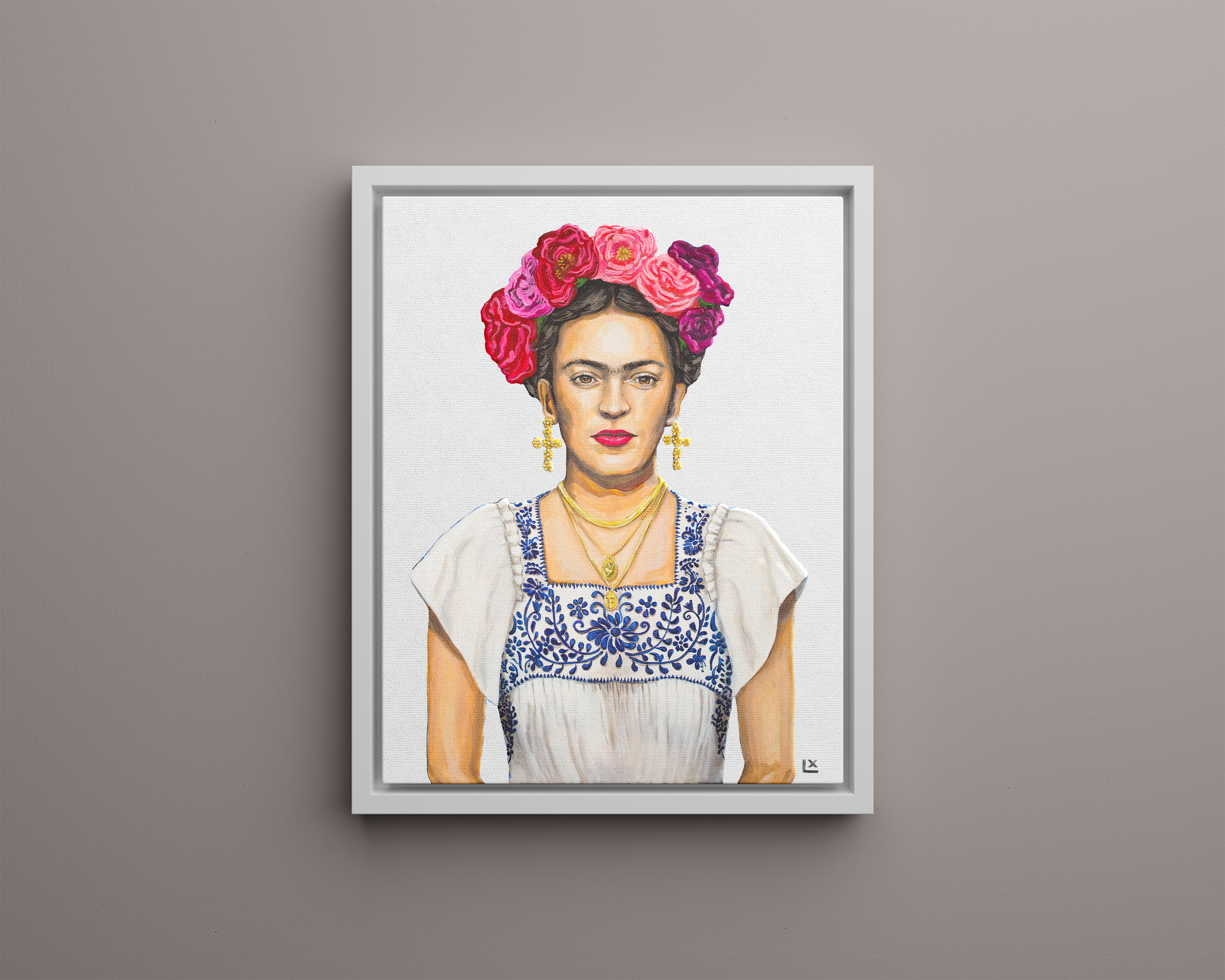 Otomi Frida Canvas Print