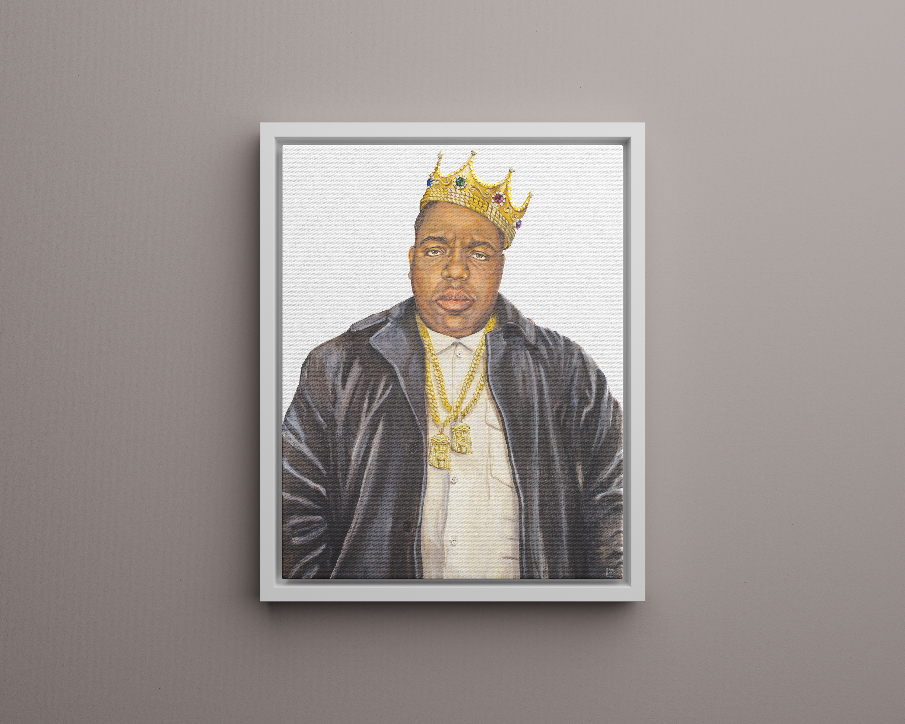 Biggie Canvas Print