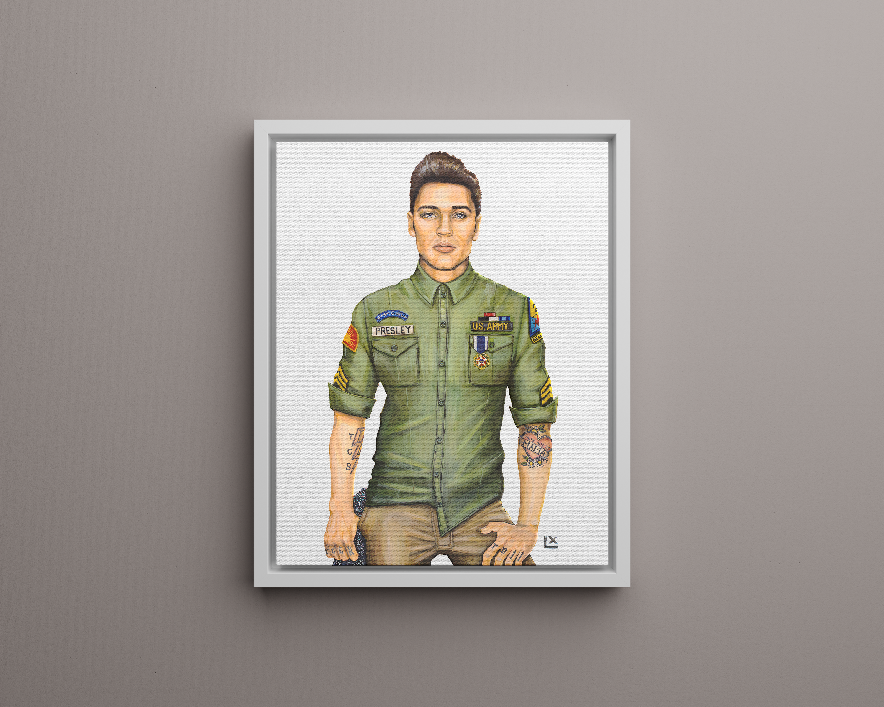 Elvis Has Returned Canvas Print
