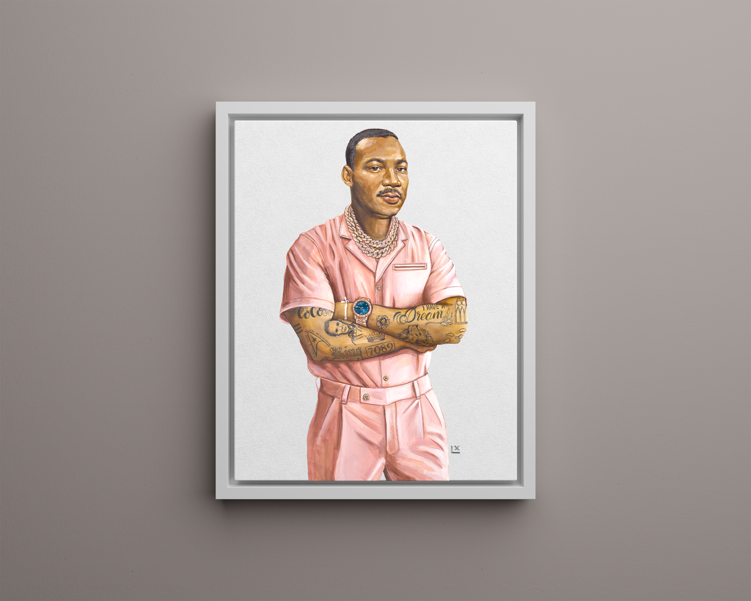 MLK Canvas Print