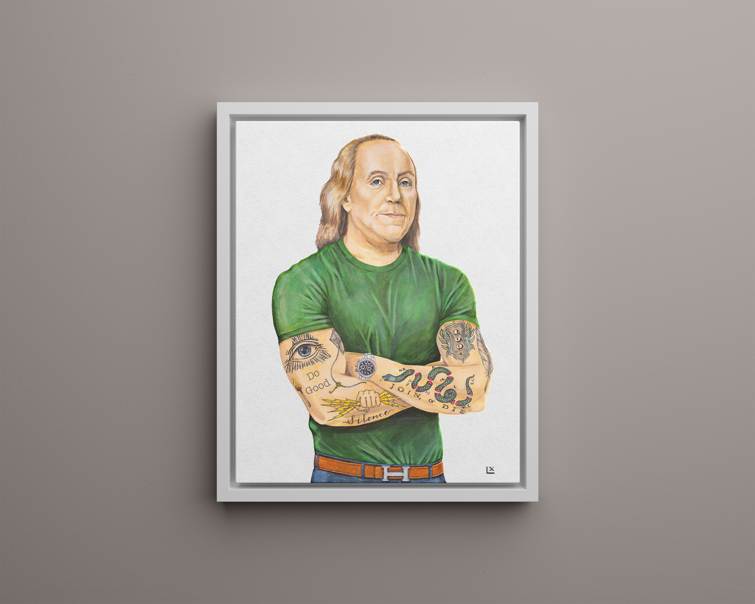 Buff Ben Canvas Print