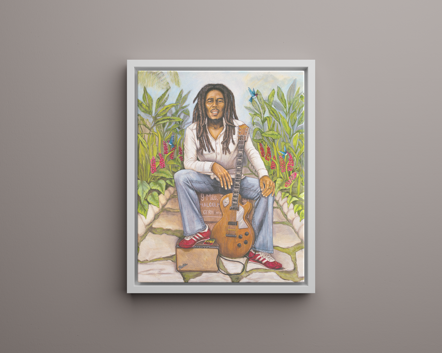 Bob Marley Canvas Print
