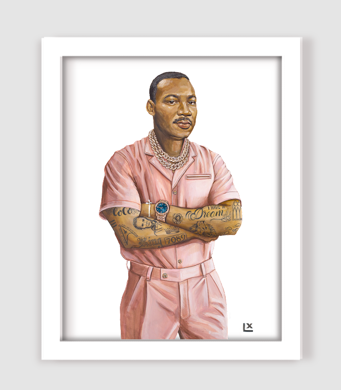 MLK Paper Print