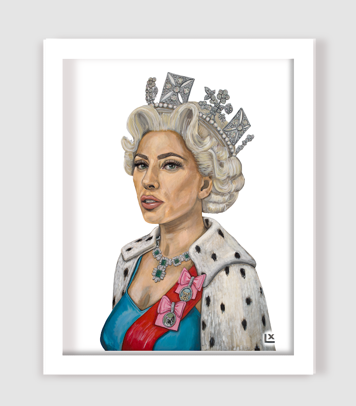 Monster Majesty Paper Print