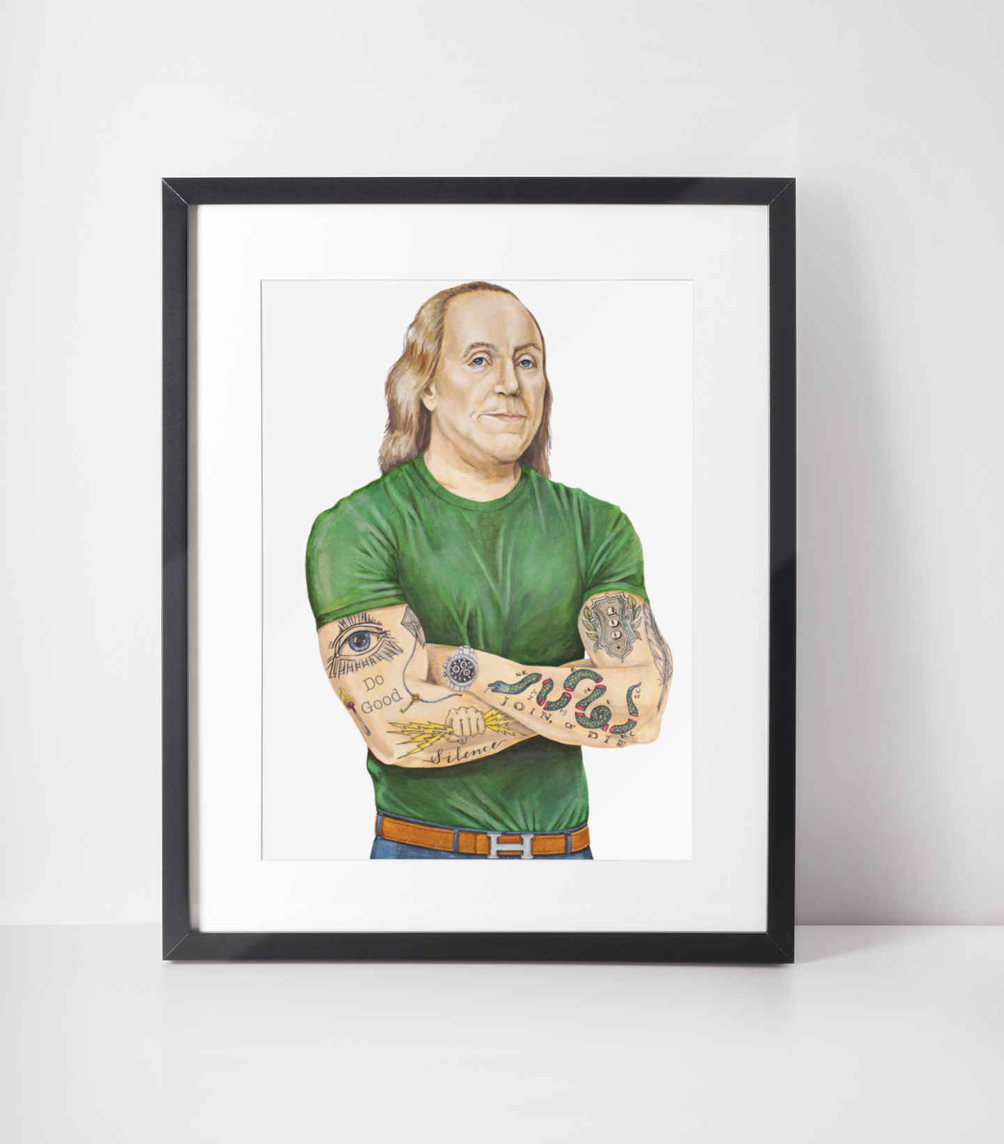 Buff Ben Paper Print