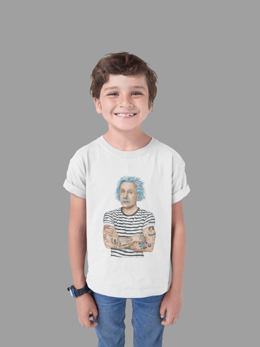 Inked Einstein Kids T-Shirt