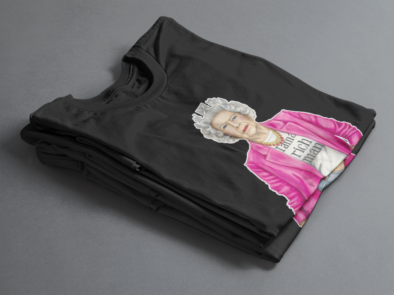 The Queen is a Rich Man T-Shirt