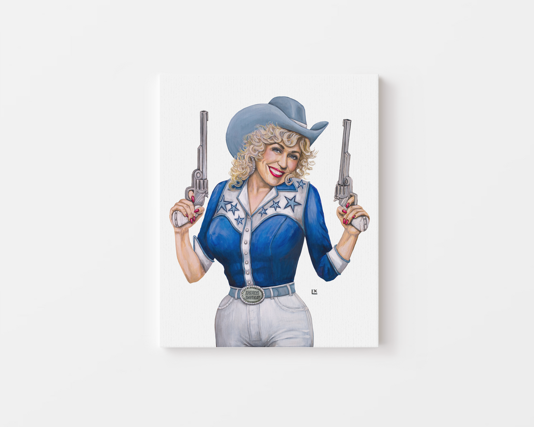 Patriotic Dallas Cowboys 4th of July Dolly Parton