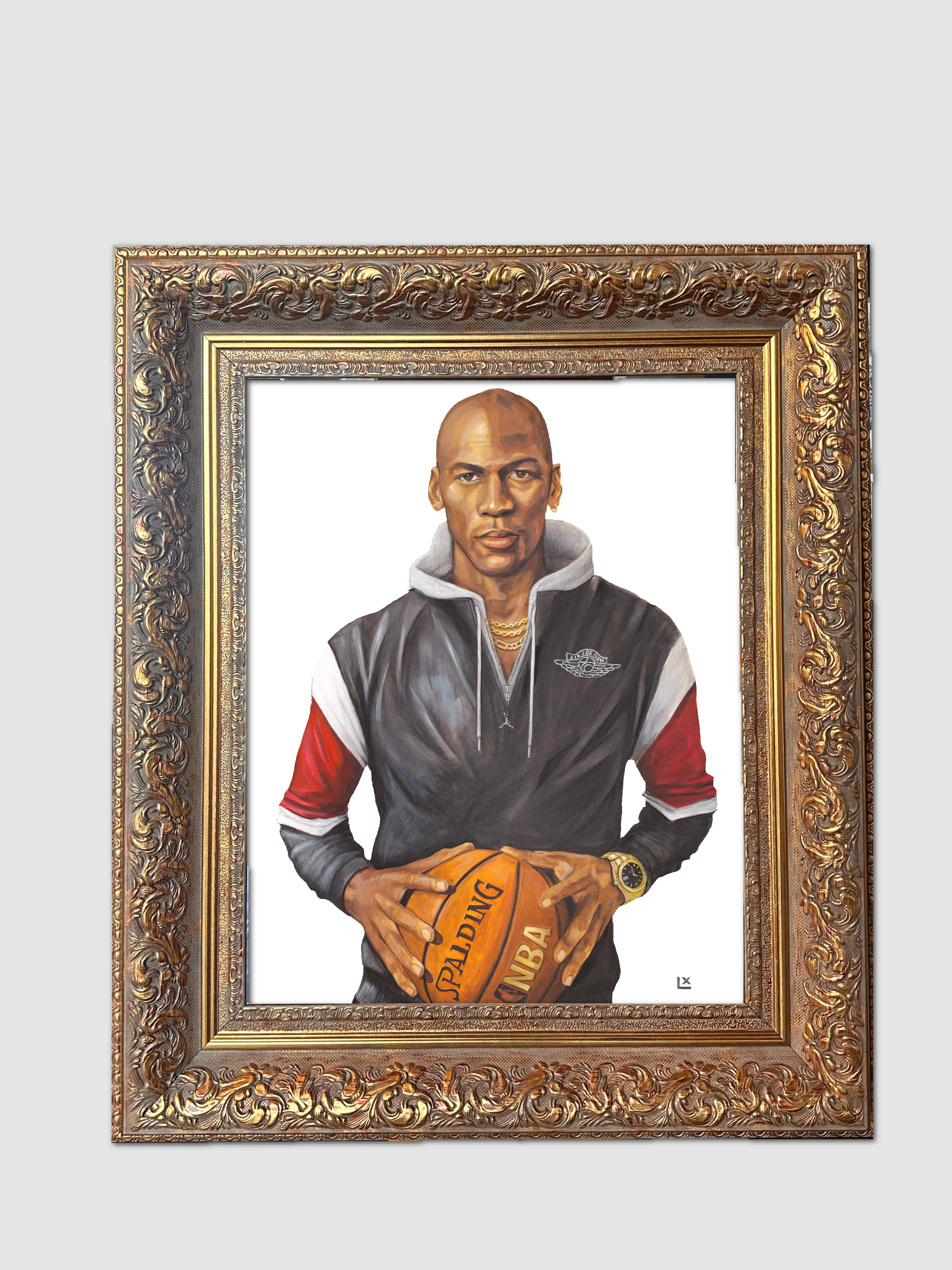 Michael Jordan Paper Print