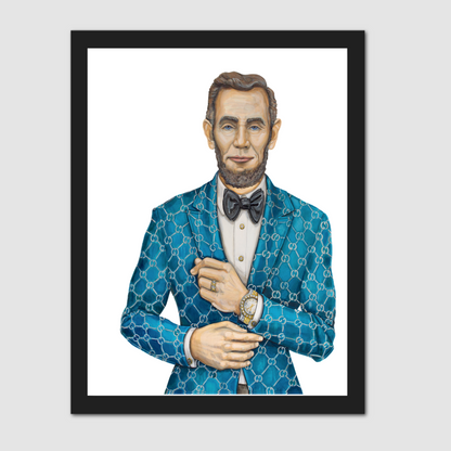 Lincoln Lawyer Paper Print