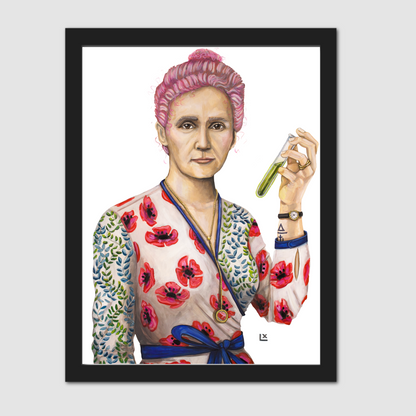 Marie Curie Paper Print