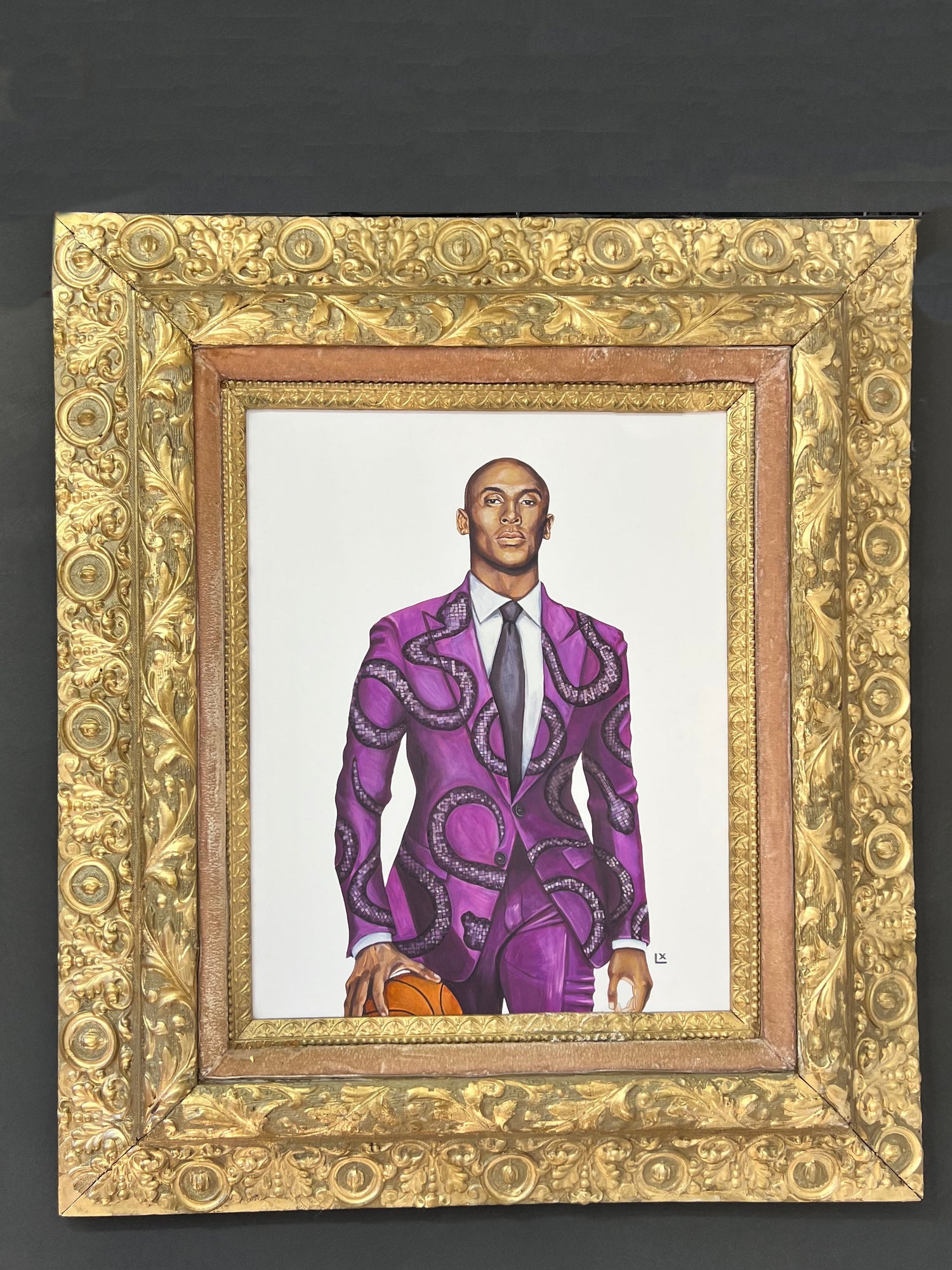 Black Mamba giclée canvas