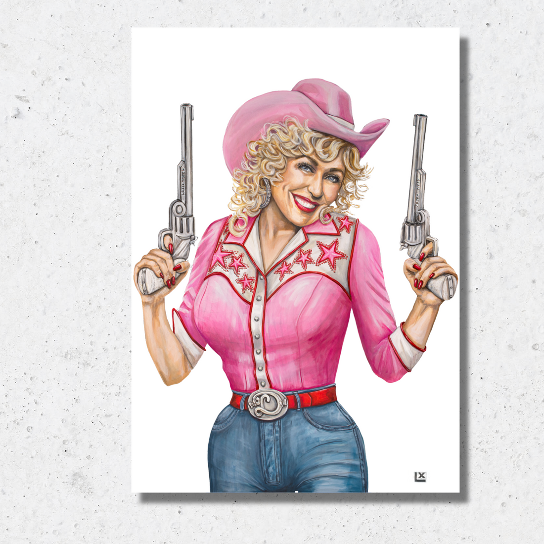 Tough Titty Paper Print