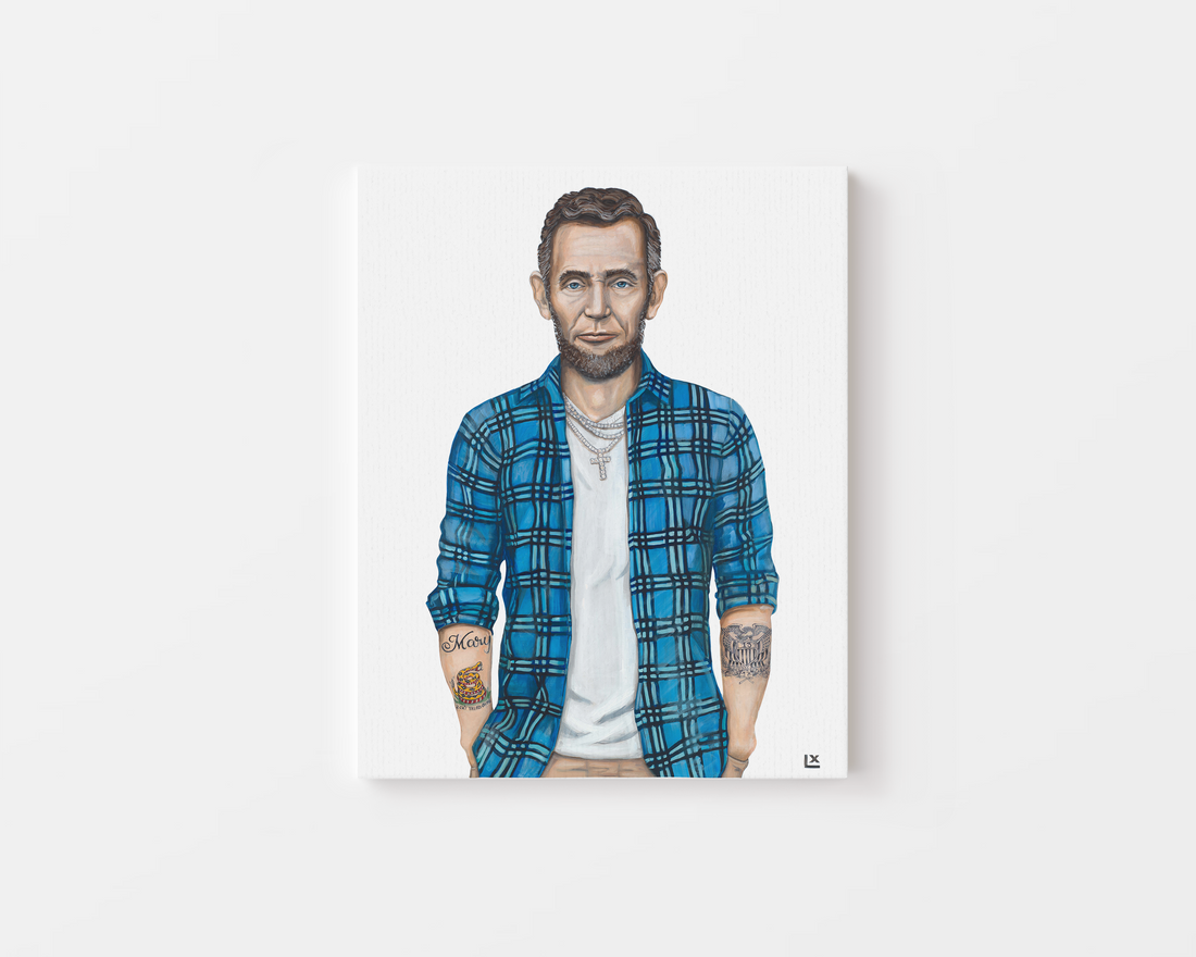 Country Boy Abe Canvas Print