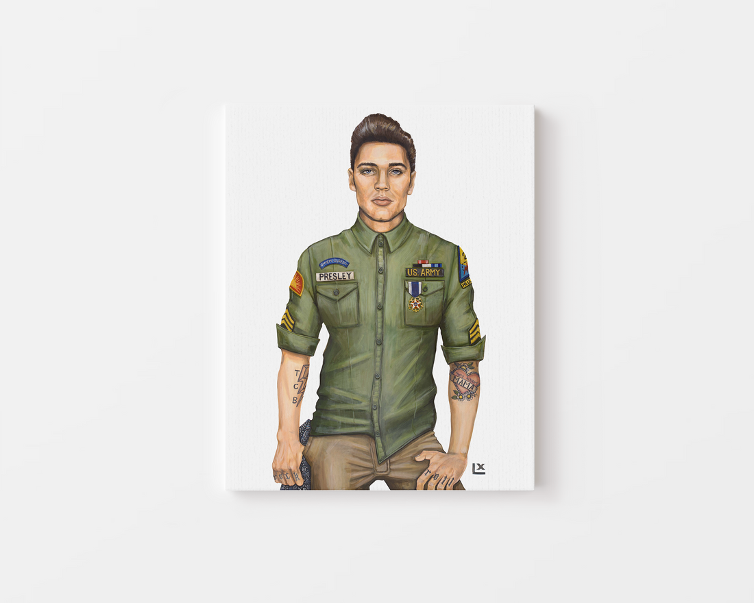 Elvis Has Returned Canvas Print