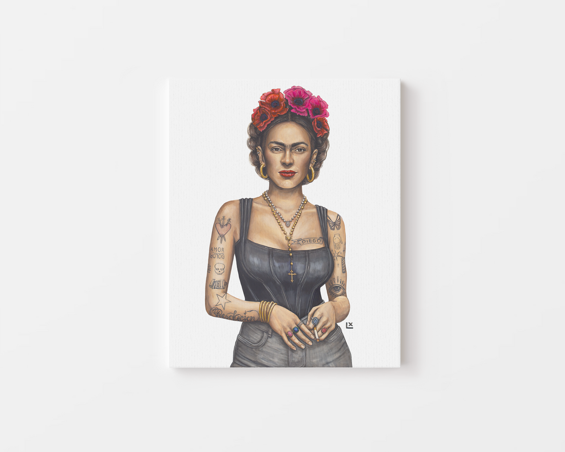 Frida Sola Canvas Print