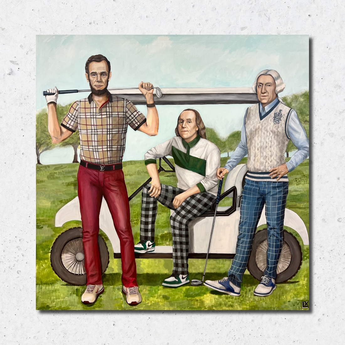 Forefathers Paper Print