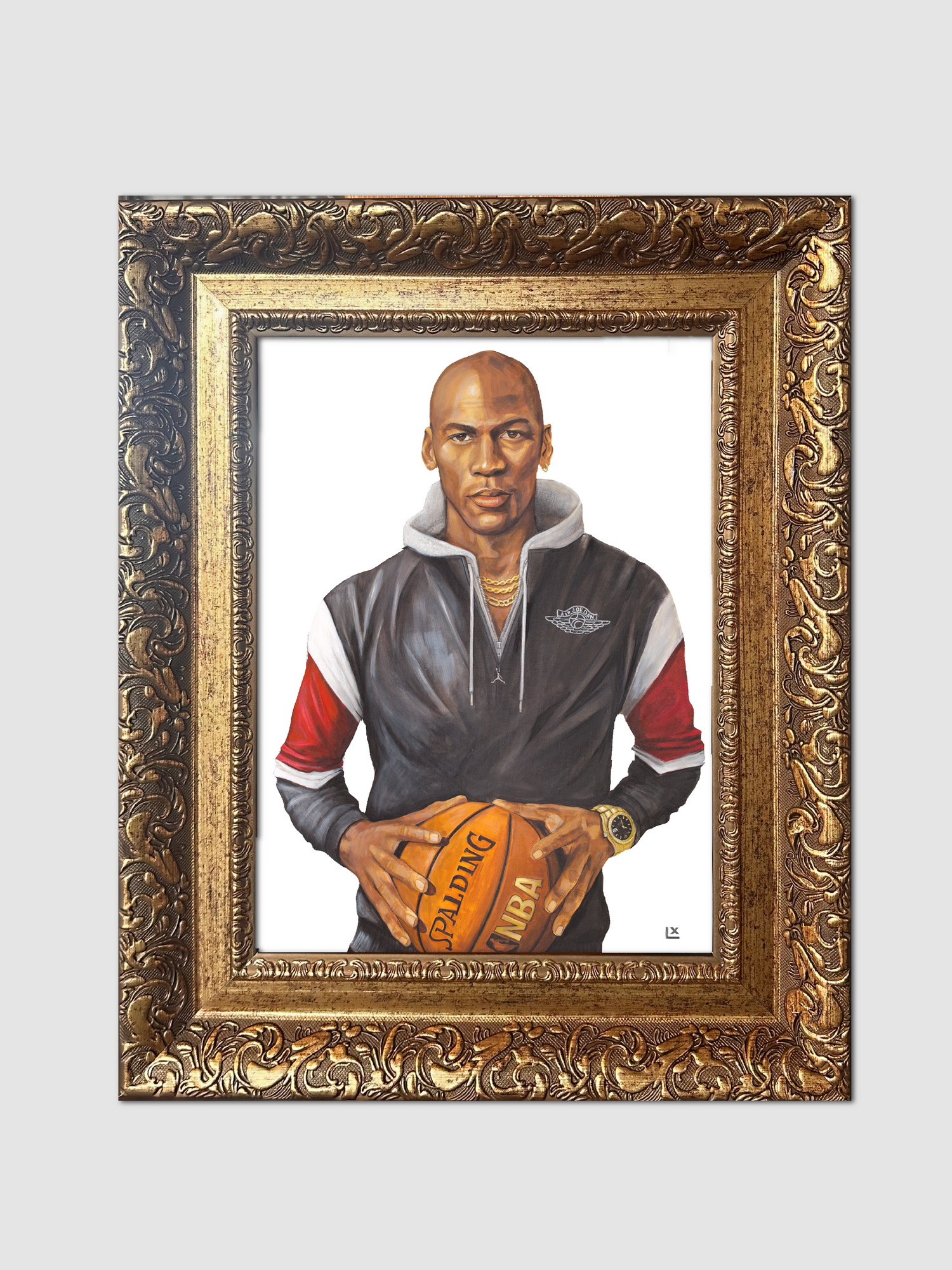 Michael Jordan Paper Print