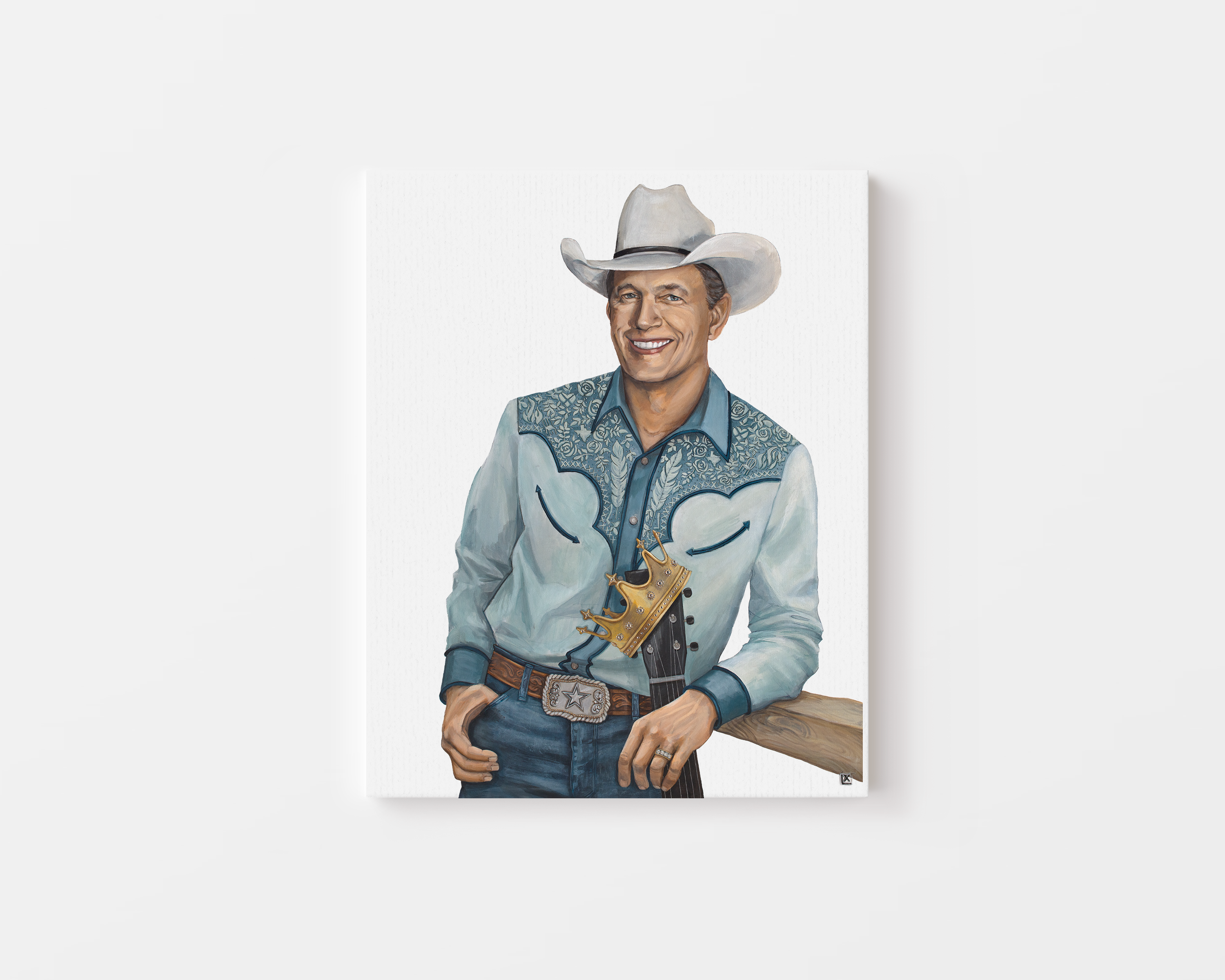 King George Canvas Print