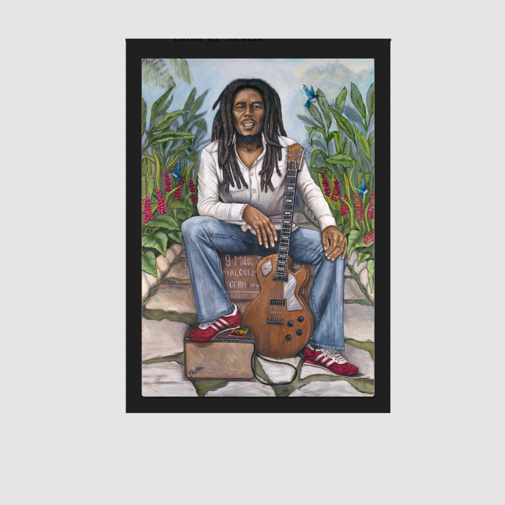 Bob Marley Paper Print