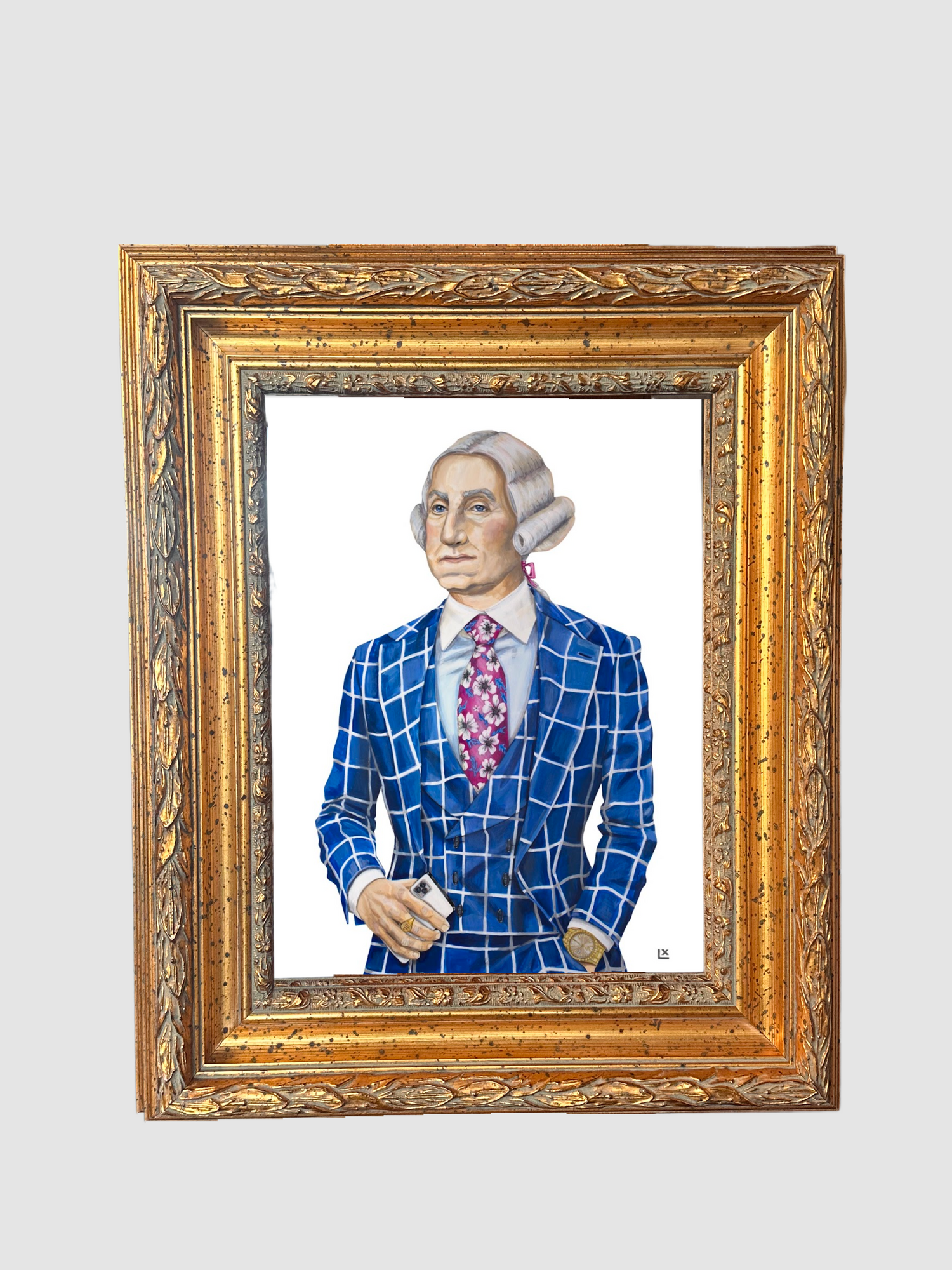 GQ George Canvas Print