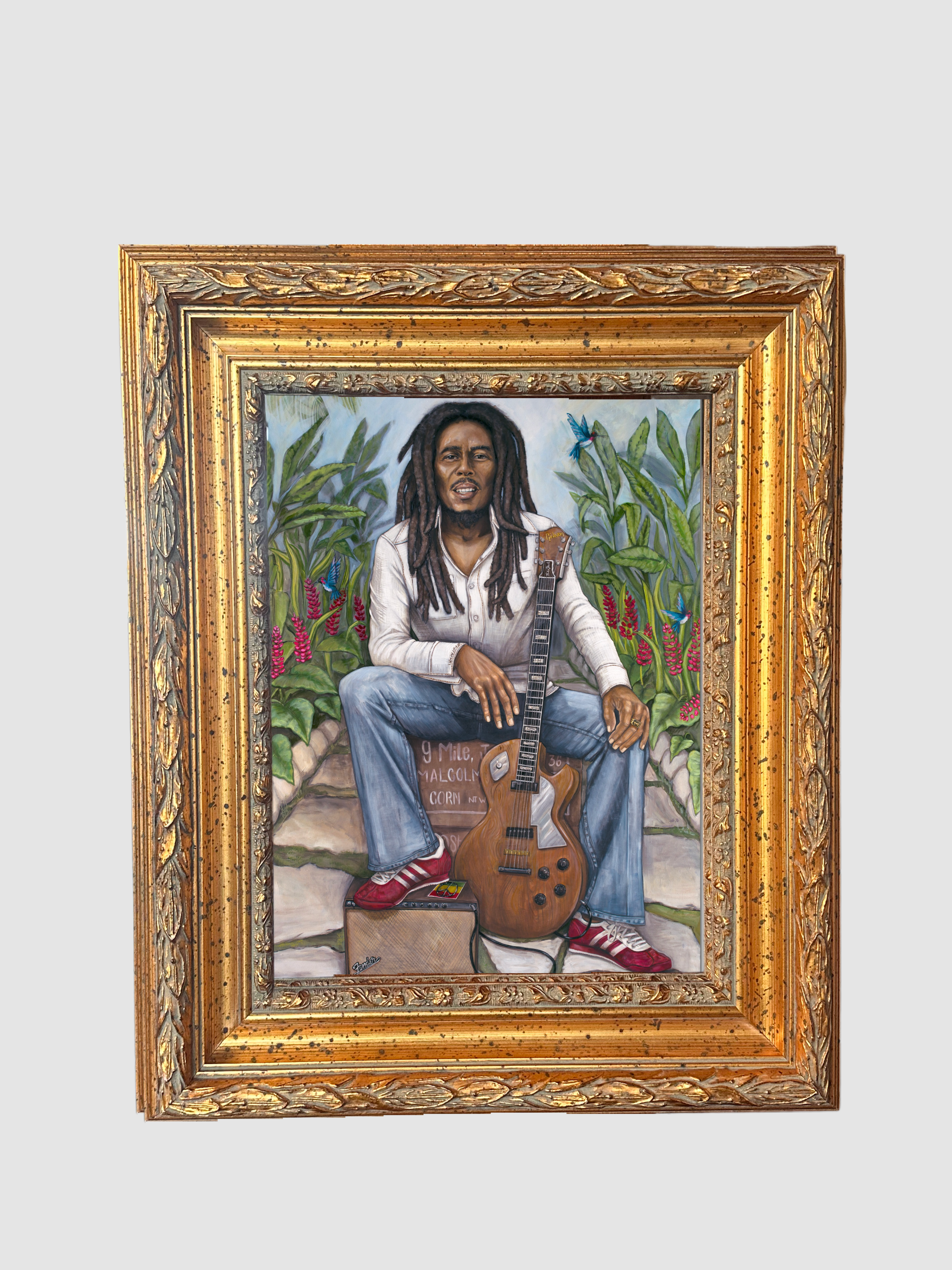 Bob Marley Paper Print