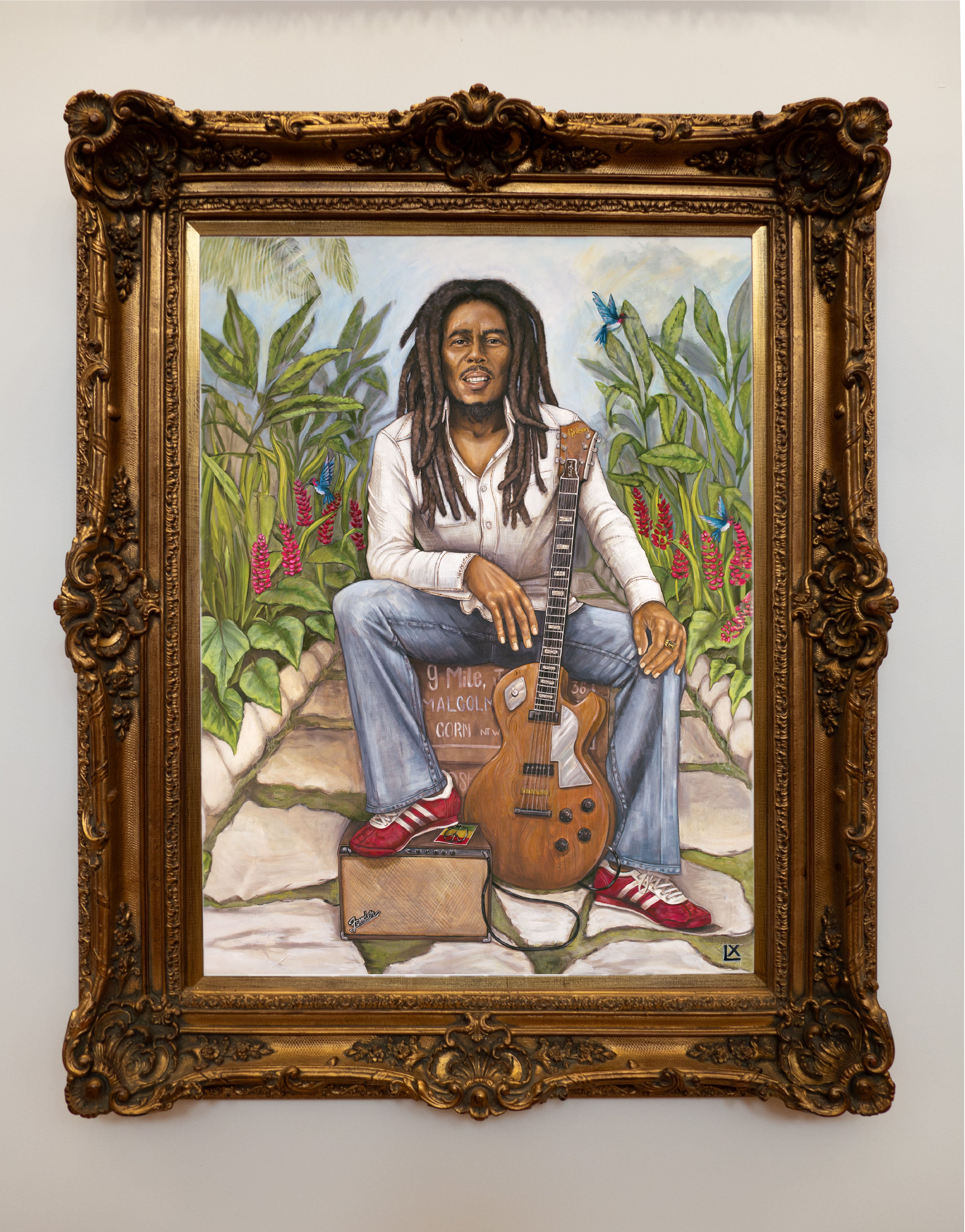Bob Marley Original Acrylic on Canvas Painting